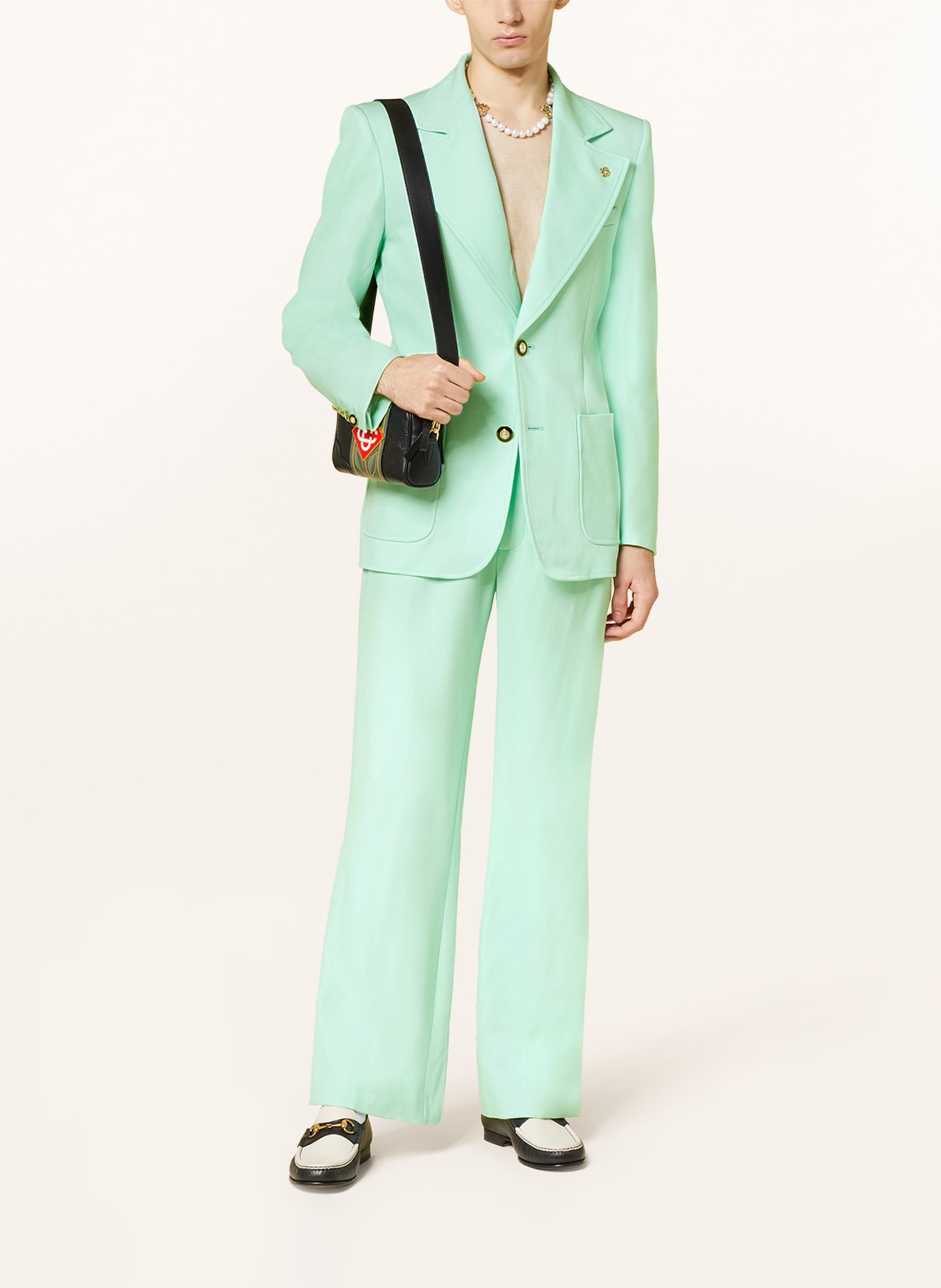 Casablanca Suit jacket Slim Fit, Color: MINT (Image 2)
