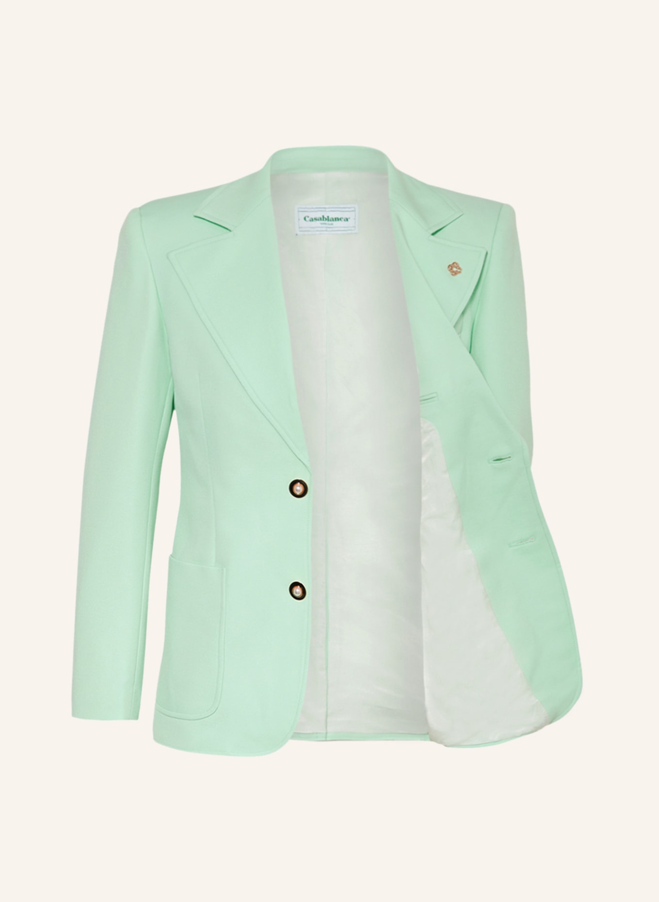 Casablanca Suit jacket Slim Fit, Color: MINT (Image 4)