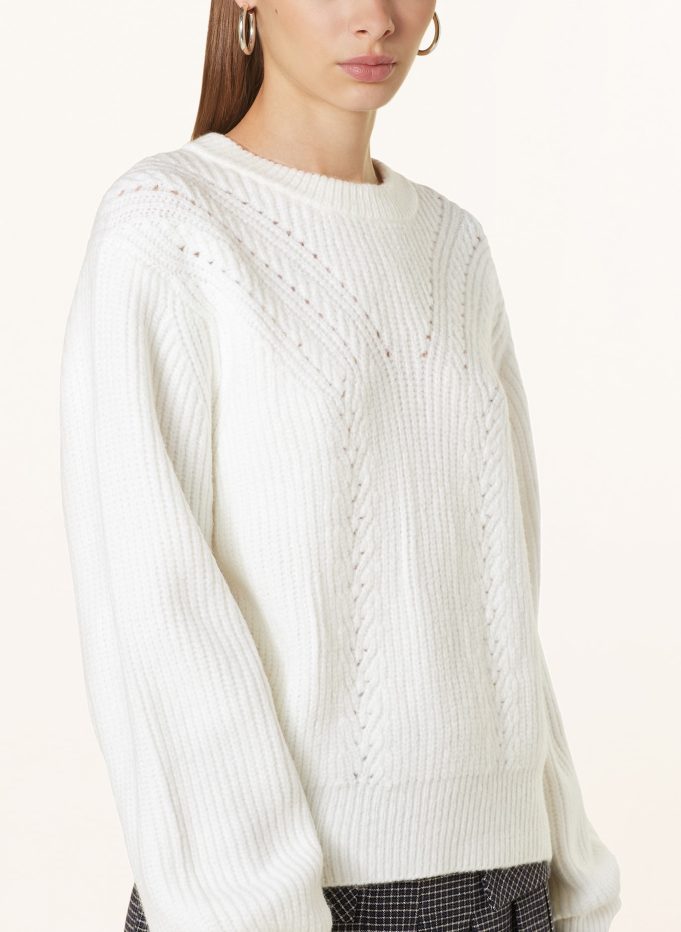 NEO NOIR Sweater GIMORA, Color: ECRU (Image 4)
