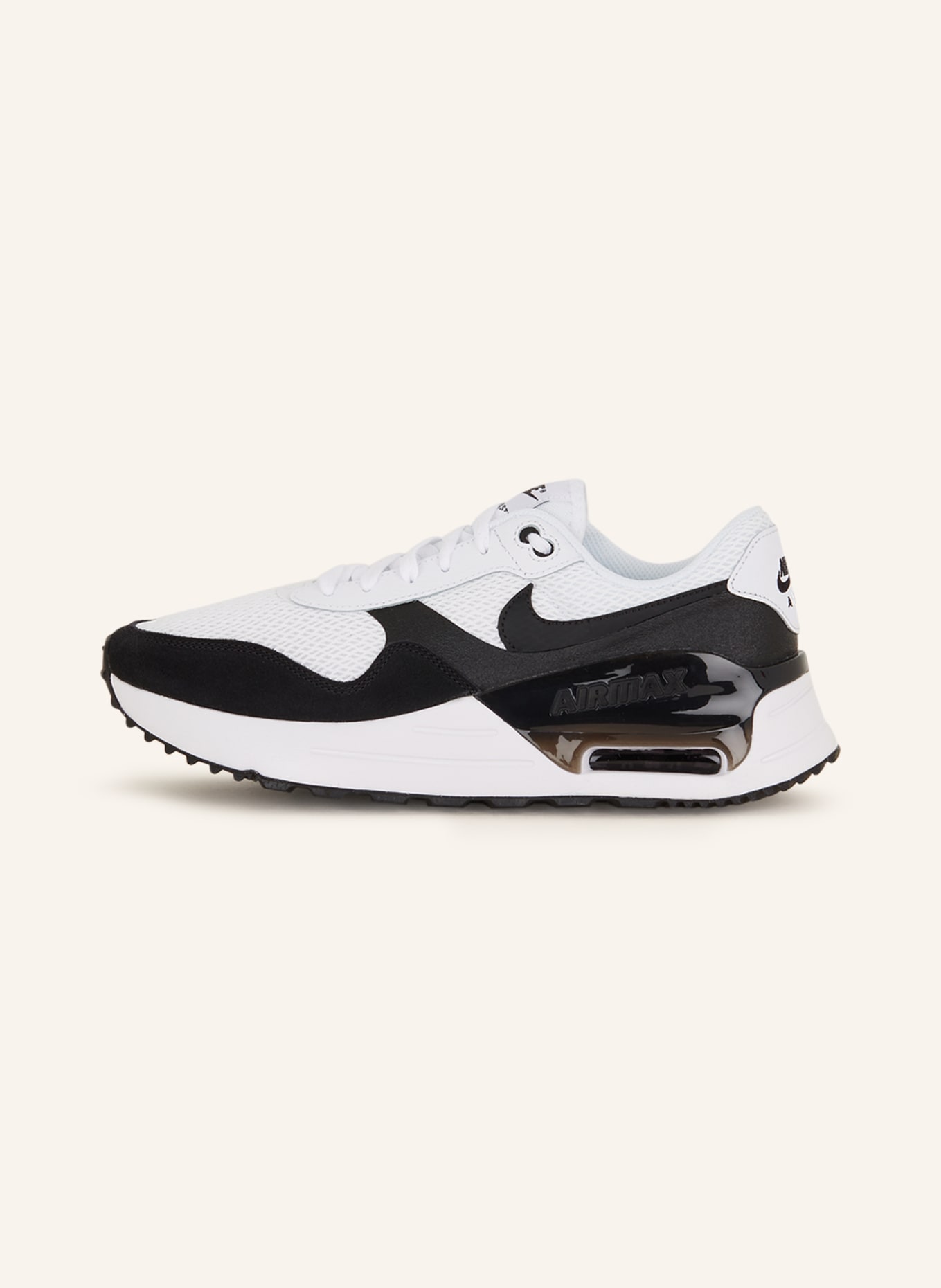 Nike Sneakers AIR MAX SYSTM, Color: BLACK/ WHITE (Image 4)