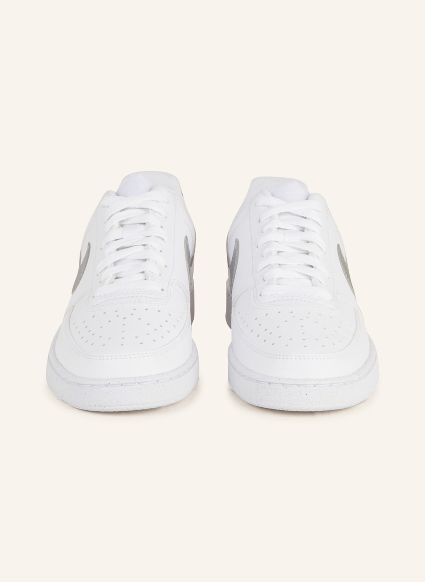 Nike Sneakers COURT VISION, Color: WHITE/ SILVER (Image 3)