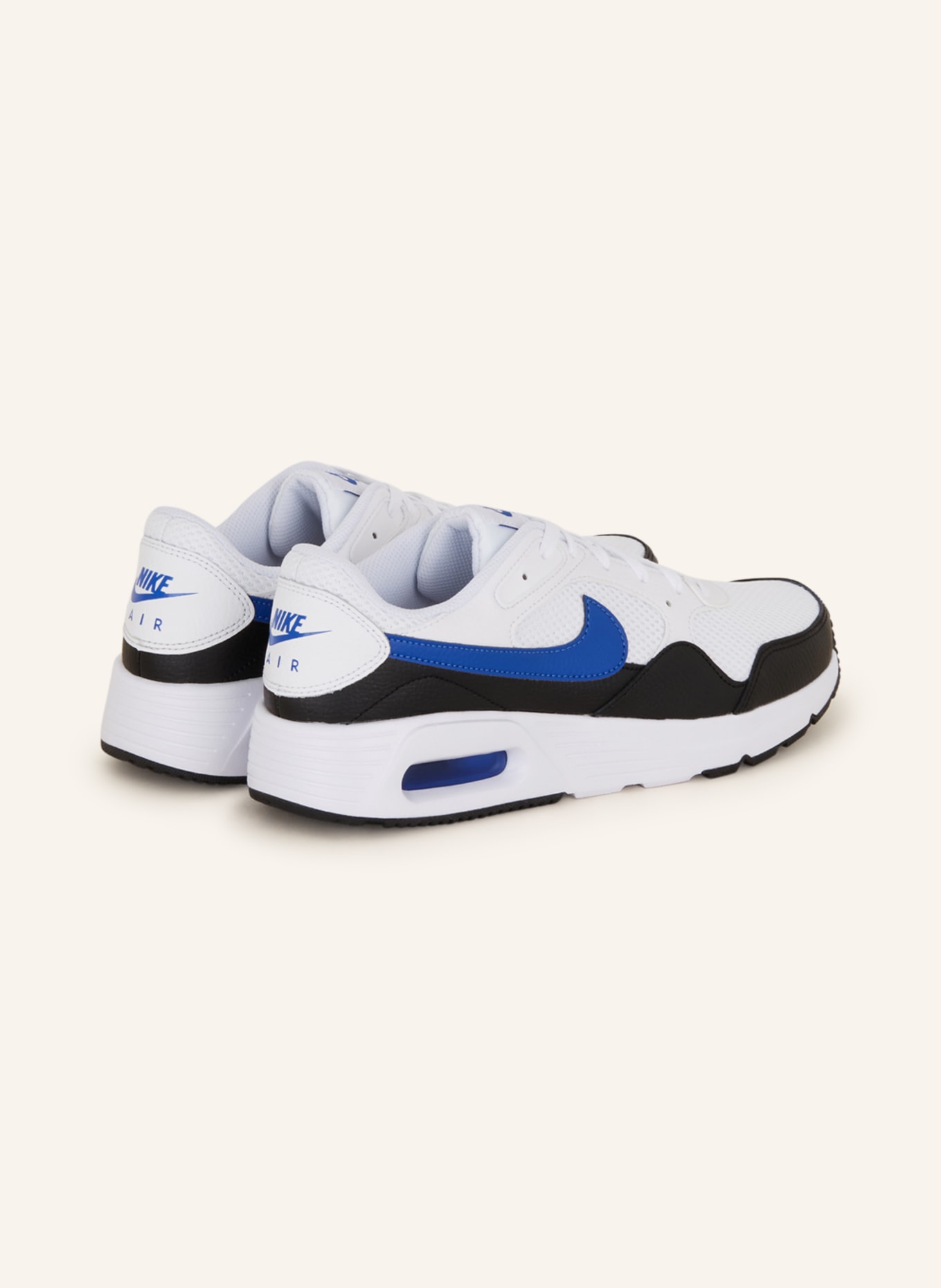 Nike Sneakers AIR MAX, Color: WHITE/ BLACK/ BLUE (Image 2)
