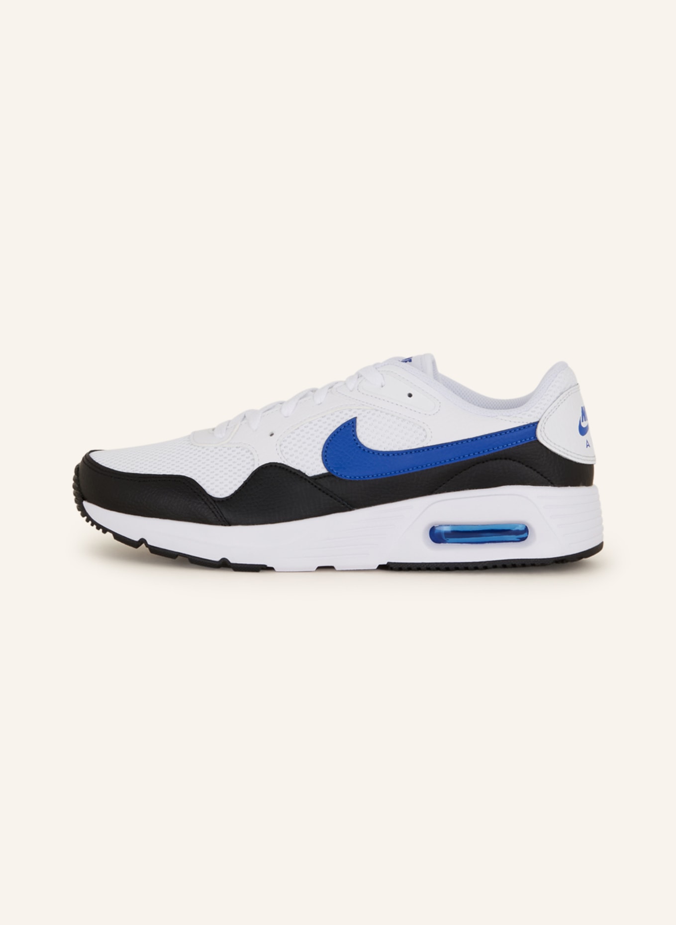 Nike Sneakers AIR MAX, Color: WHITE/ BLACK/ BLUE (Image 4)
