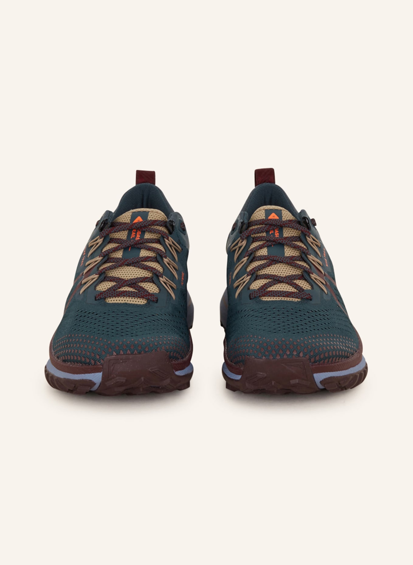 Nike Trailrunning-Schuhe REACT PEGASUS TRAIL 4, Farbe: PETROL/ DUNKELROT (Bild 3)