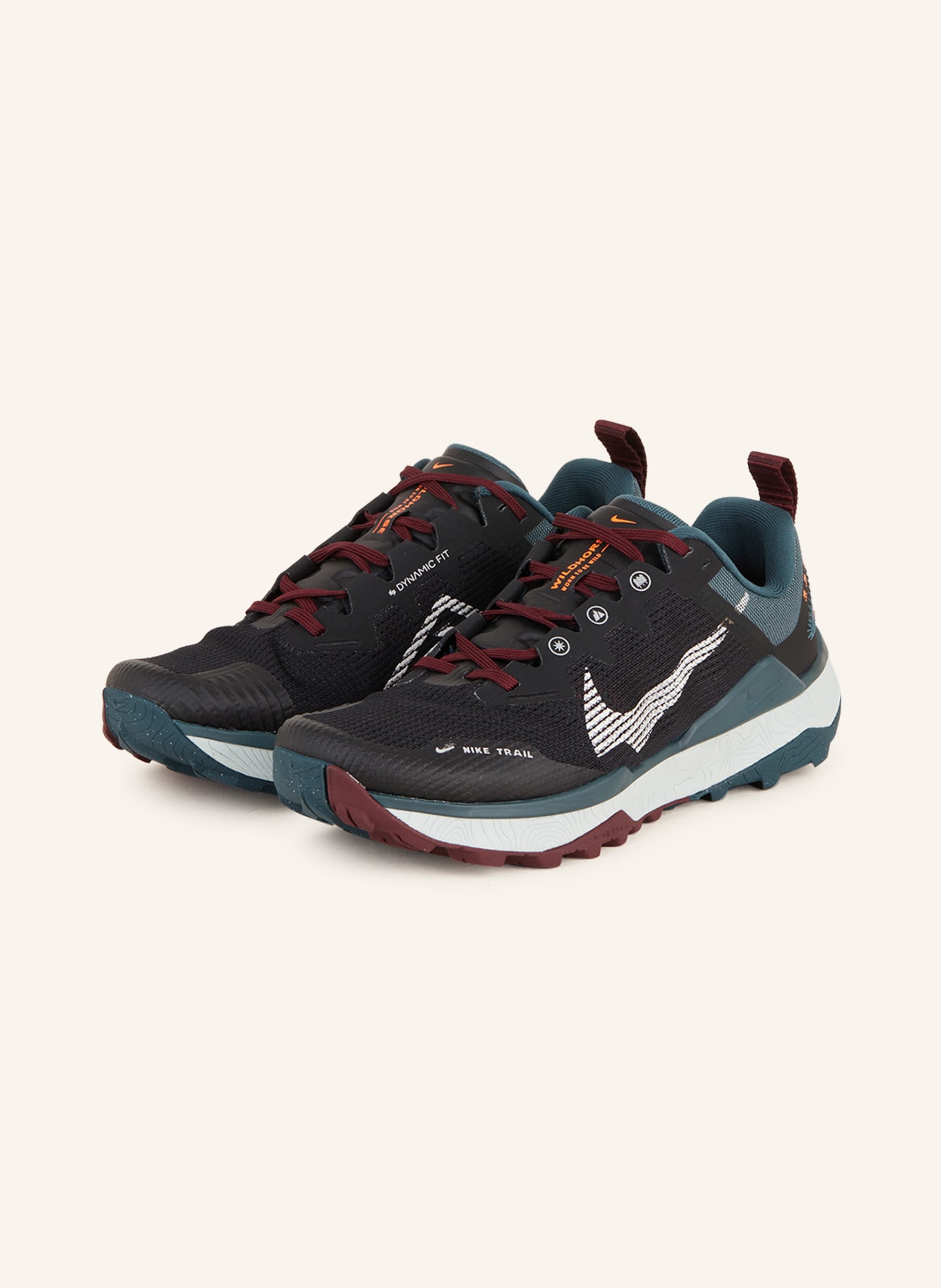 Nike Trailrunning-Schuhe WILDHORSE 8, Farbe: SCHWARZ/ PETROL/ WEISS (Bild 1)
