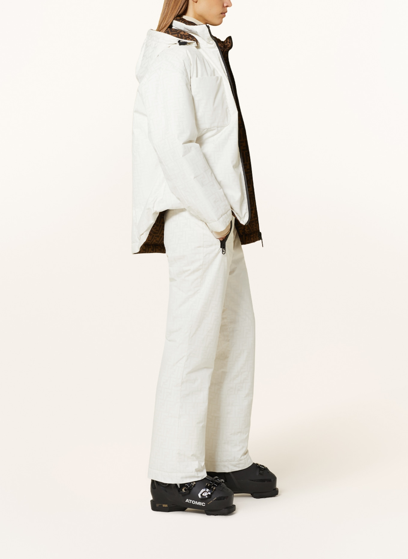 FENDI Ski pants, Color: WHITE/ CREAM (Image 4)