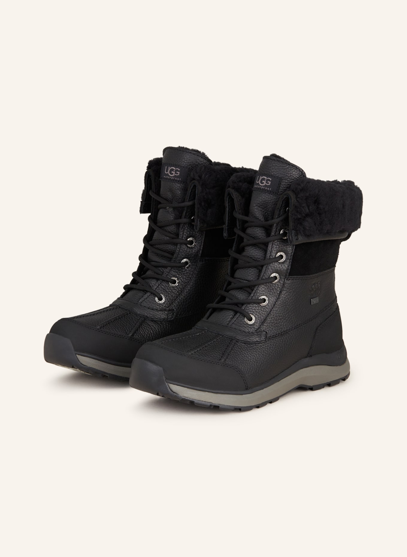 UGG Lace-up Boots ADIRONDACK BOOT III: BLACK
