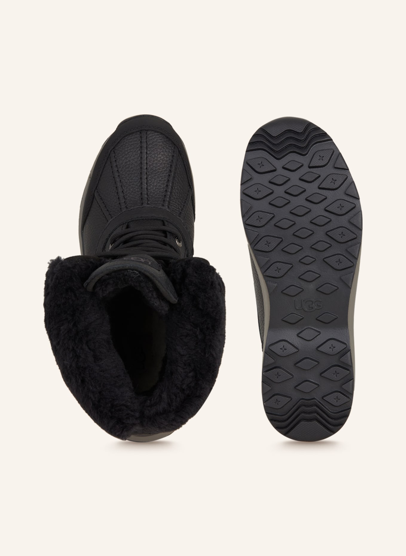 UGG Lace-up Boots ADIRONDACK BOOT III: BLACK