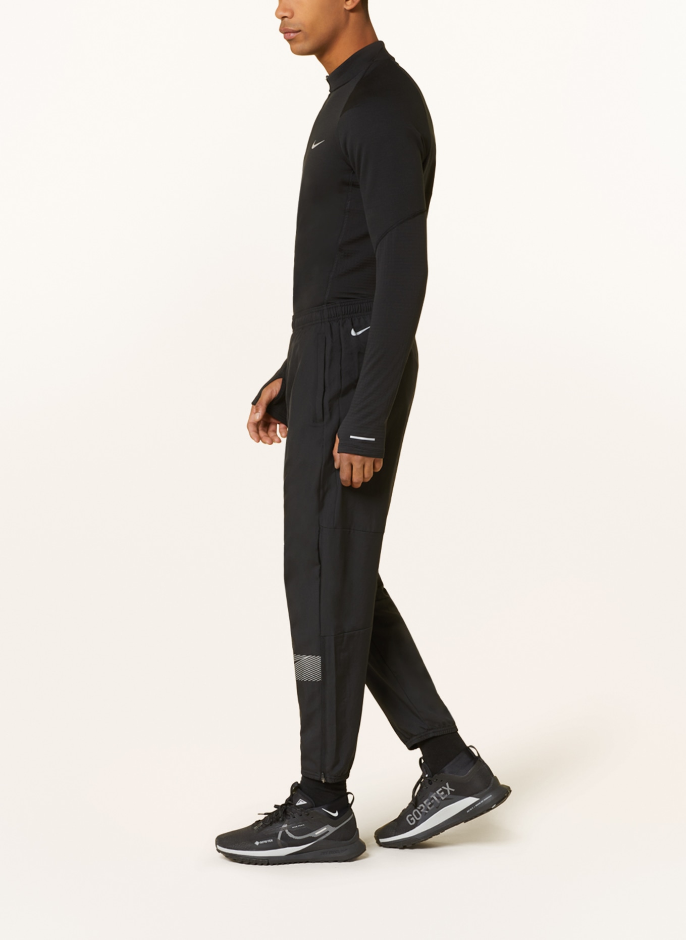 Nike Running pants CHALLENGER FLASH, Color: BLACK (Image 4)
