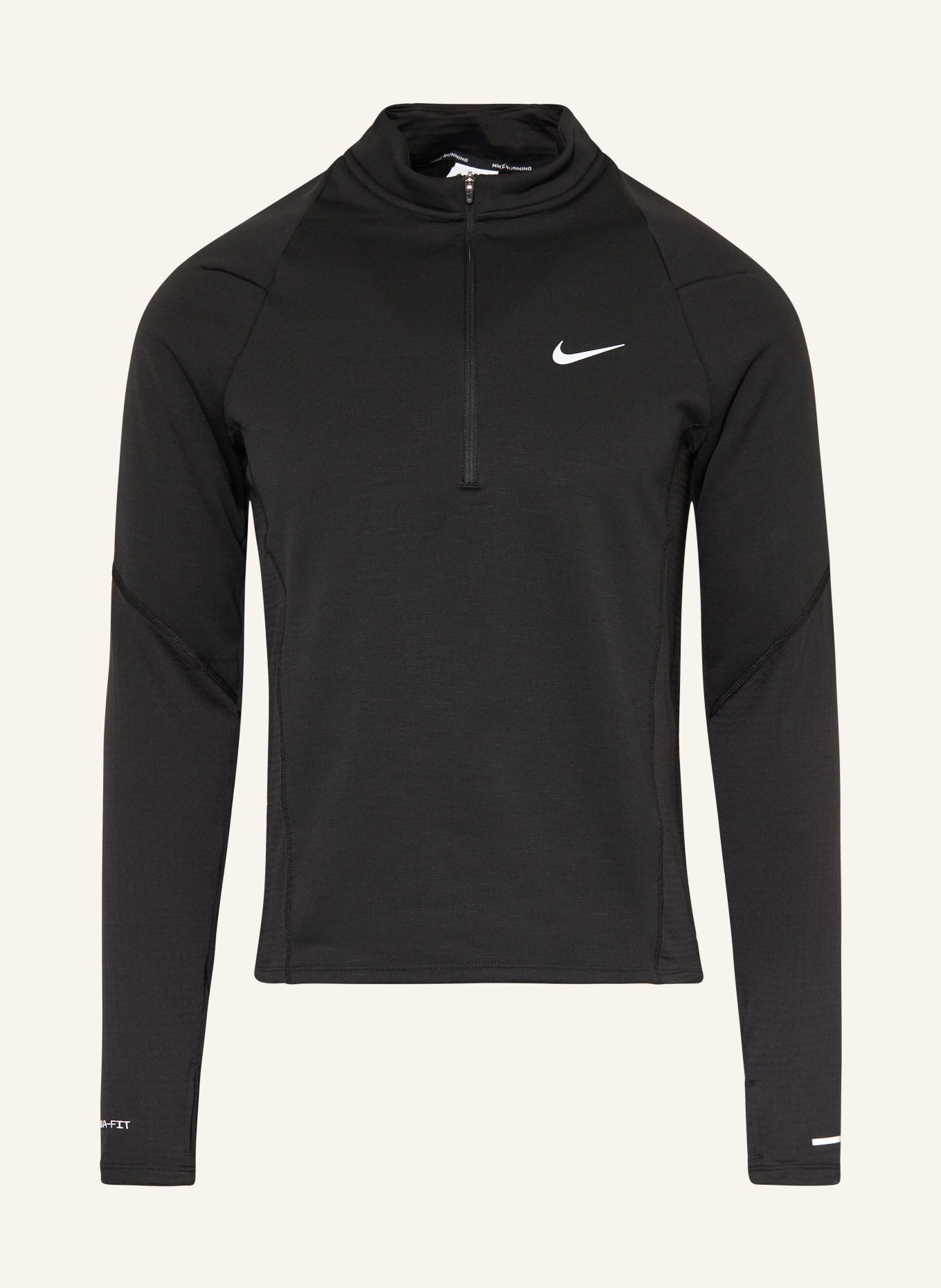 Nike Running shirt THERMA-FIT REPEL, Color: BLACK (Image 1)