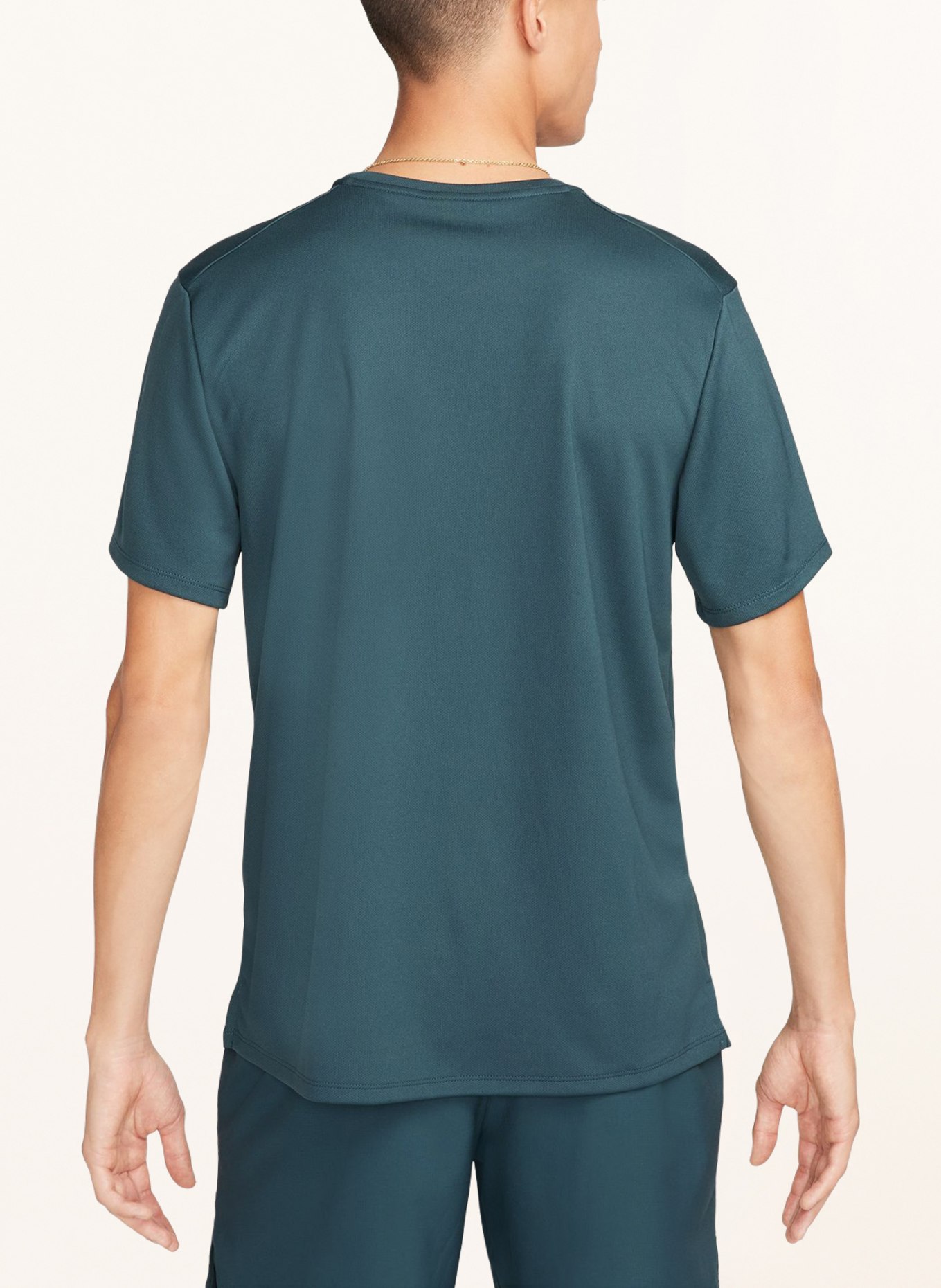 Nike T-shirt MILER, Color: TEAL (Image 3)