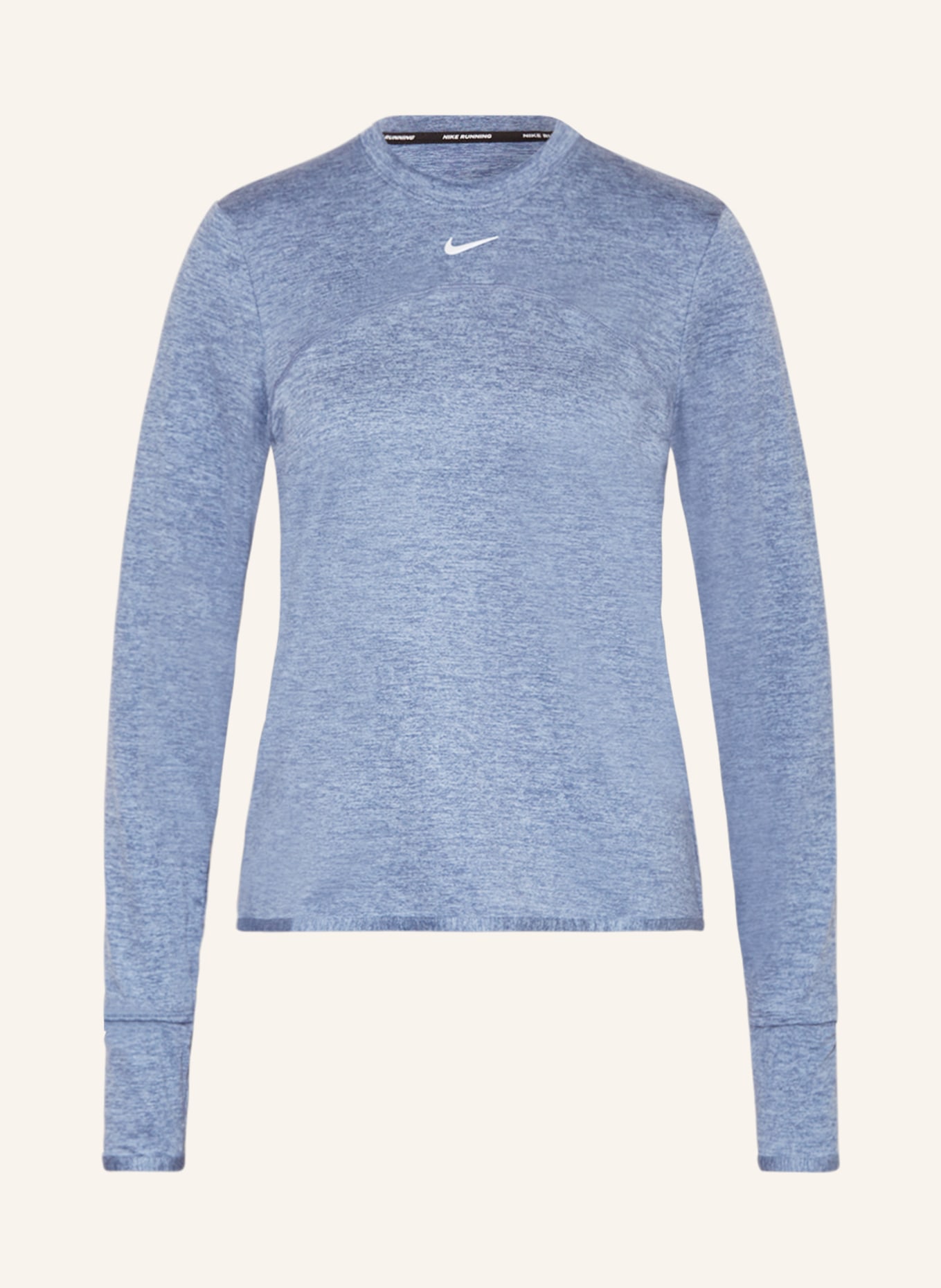 Nike Laufshirt DRI-FIT SWIFT ELEMENT UV, Farbe: HELLBLAU (Bild 1)