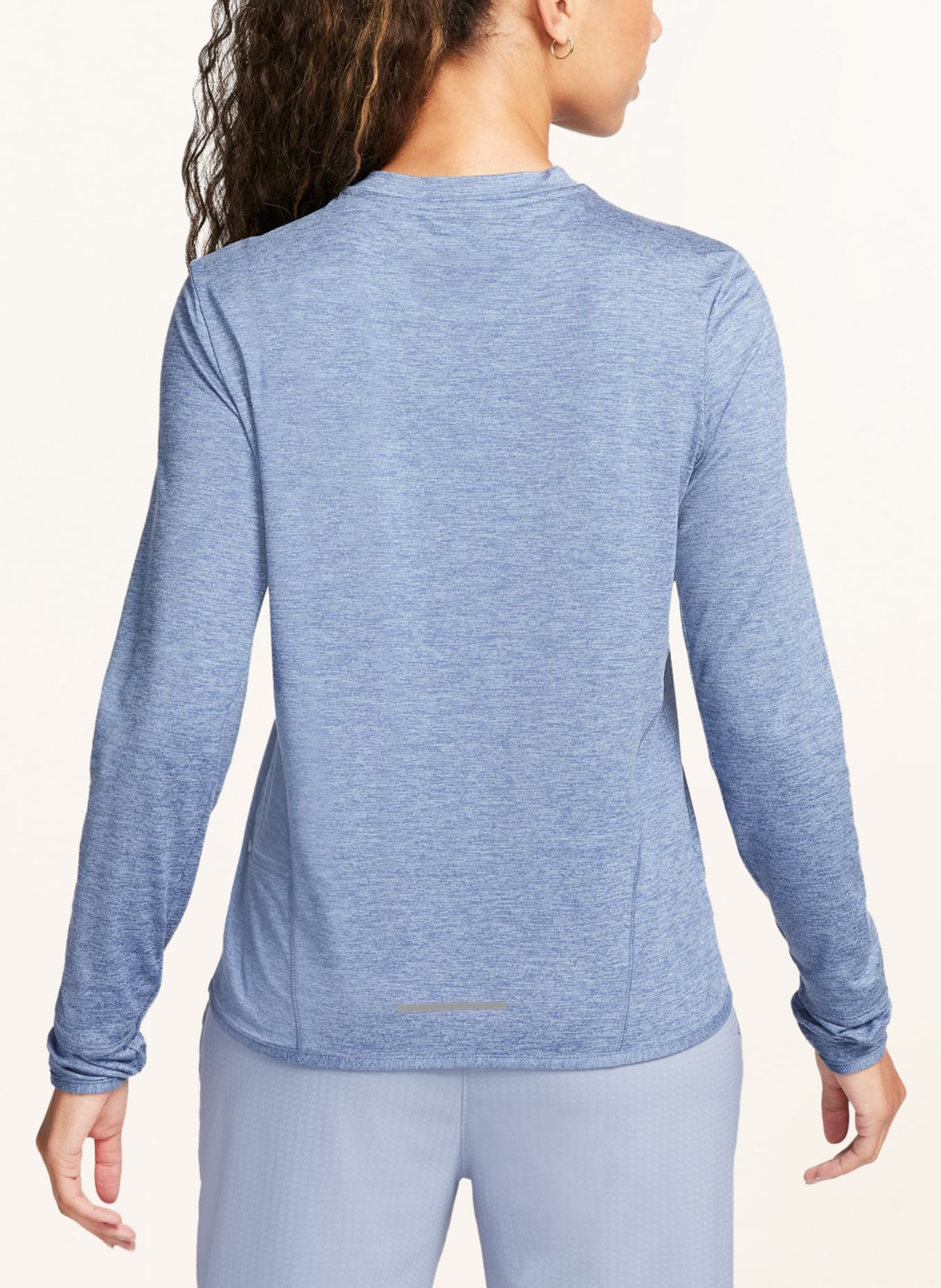 Nike Běžecké tričko DRI-FIT SWIFT ELEMENT UV, Barva: TMAVĚ MODRÁ (Obrázek 3)