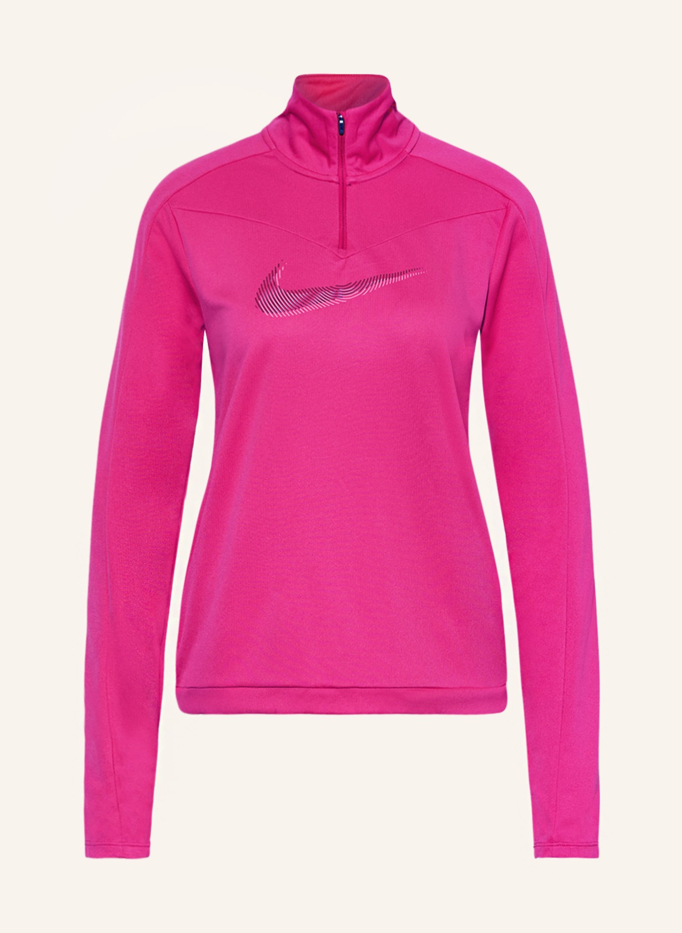Nike Koszulka do biegania DRI-FIT SWOOSH, Kolor: MOCNORÓŻOWY (Obrazek 1)