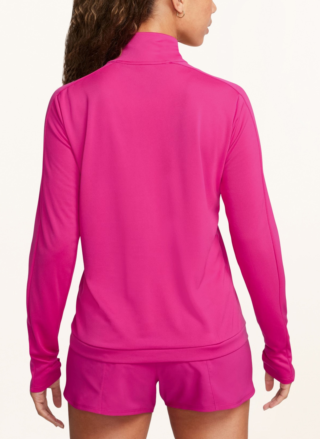 Nike Koszulka do biegania DRI-FIT SWOOSH, Kolor: MOCNORÓŻOWY (Obrazek 3)