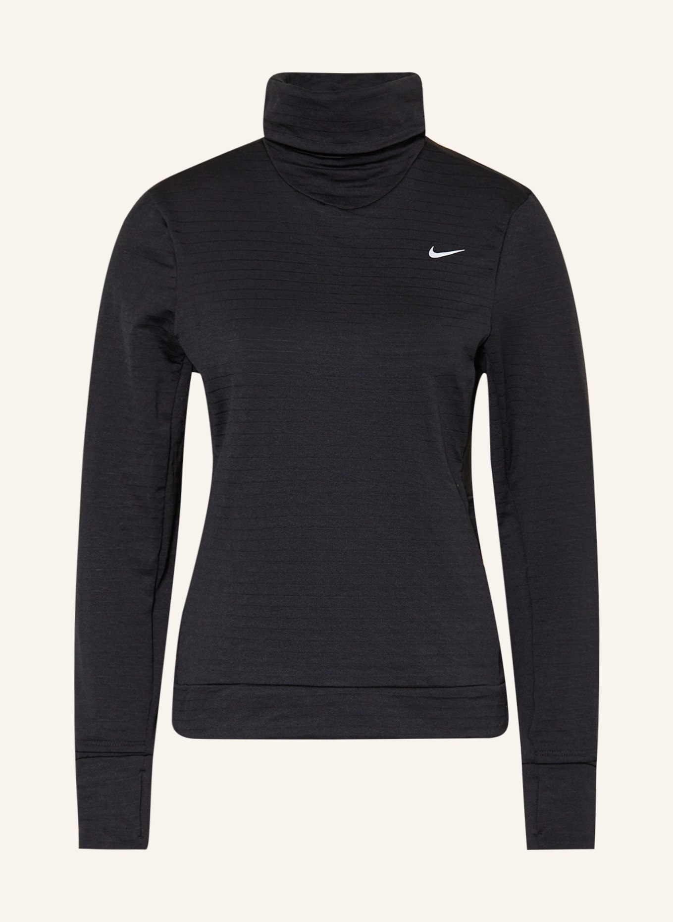 Nike Laufshirt THERMA-FIT SWIFT ELEMENT, Farbe: SCHWARZ (Bild 1)