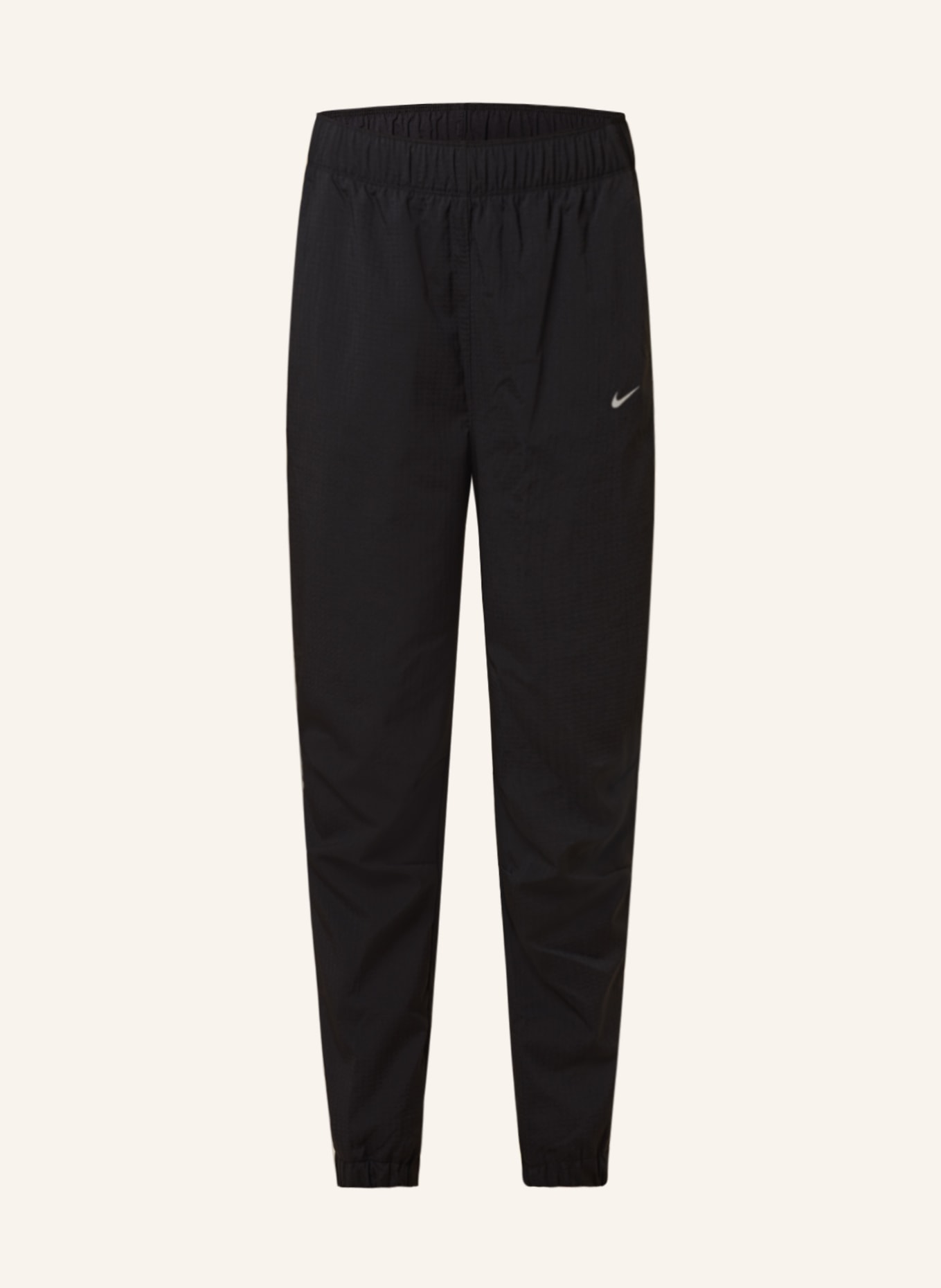 Nike Men Black Solid Dri-FIT Phenom Elite Knit Running Track Pants - Price  History