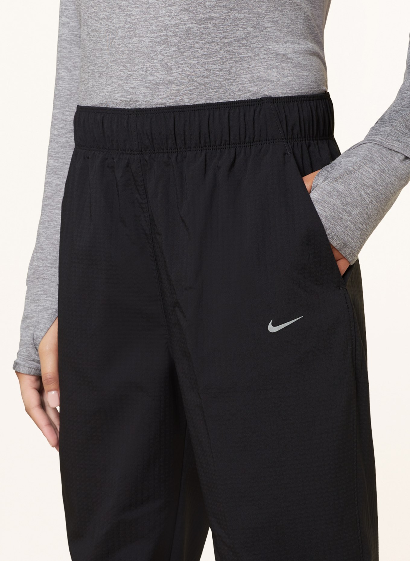 Nike Spodnie do biegania 7/8 DRI-FIT FAST, Kolor: CZARNY (Obrazek 5)