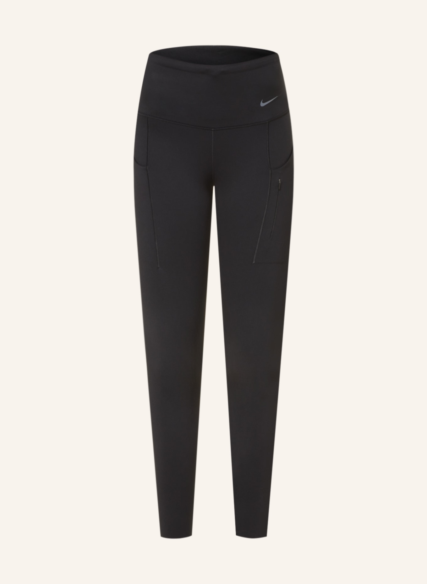 Nike Running tights THERMA-FIT, Color: BLACK/ BLUE GRAY (Image 1)