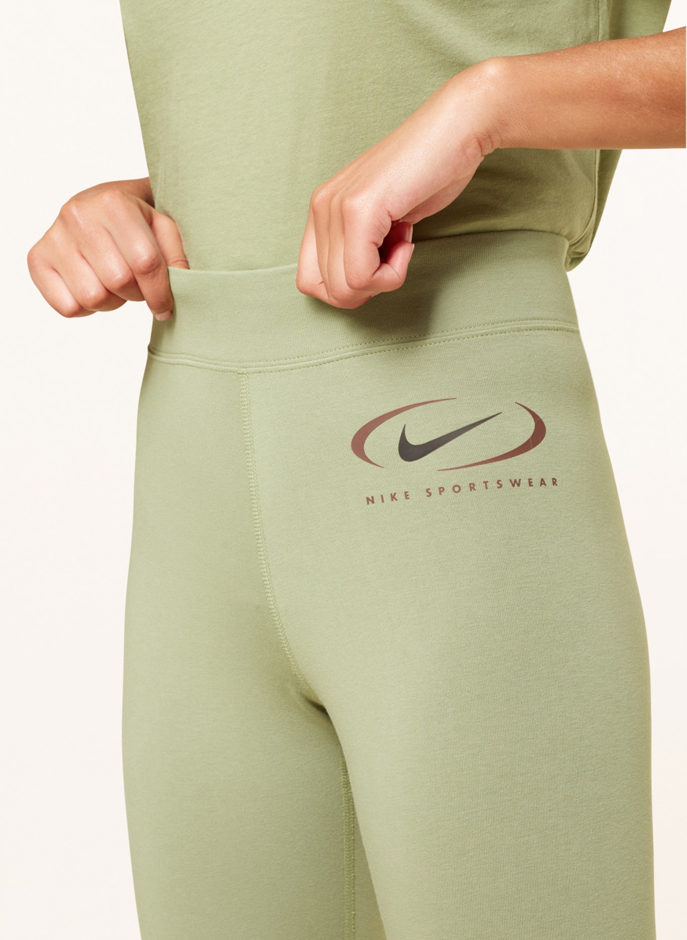 Nike 7/8-Leggings SPORTSWEAR, Farbe: HELLGRÜN (Bild 5)