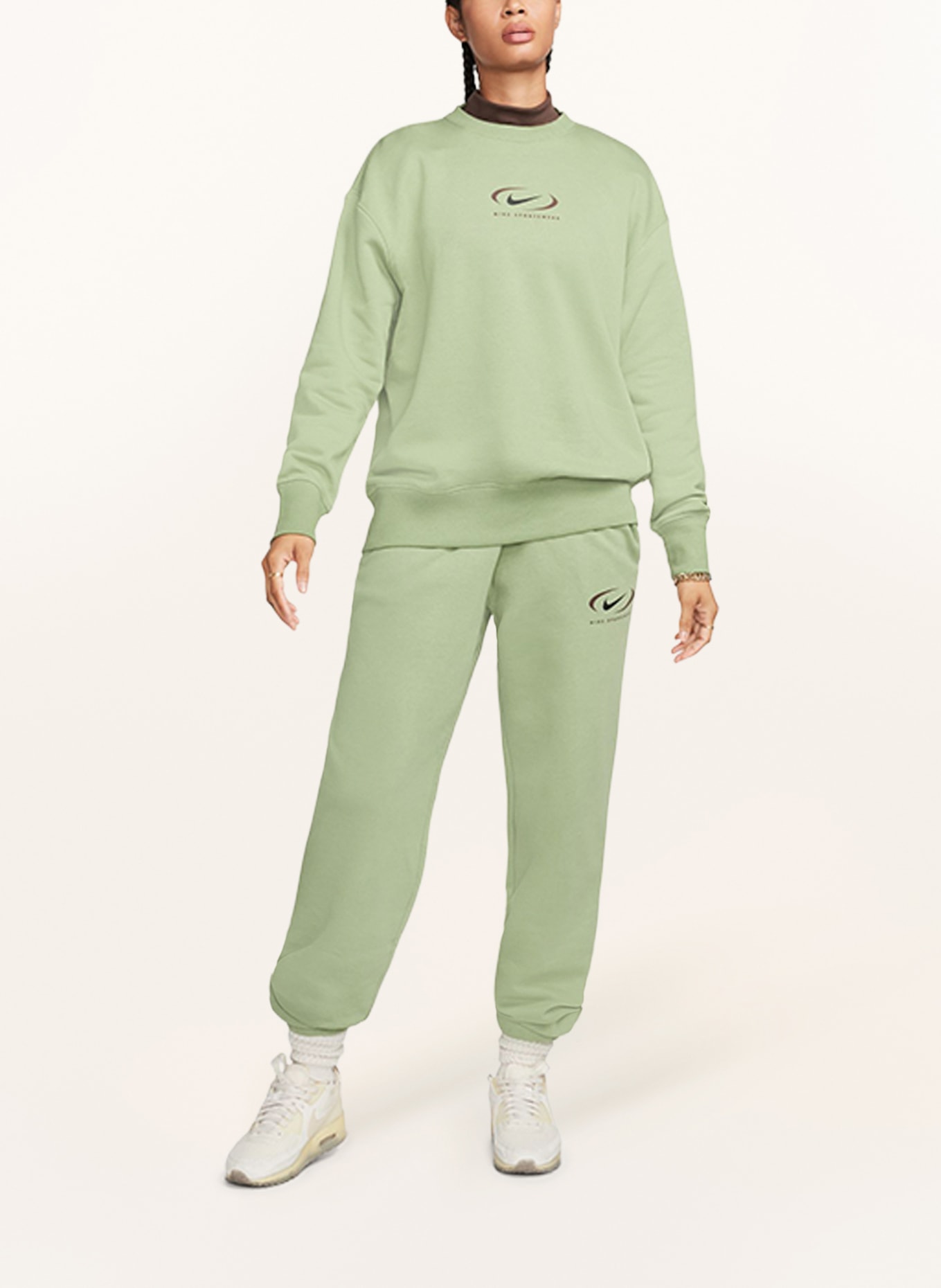Nike Oversized sweatshirt PHOENIX, Color: LIGHT GREEN (Image 2)