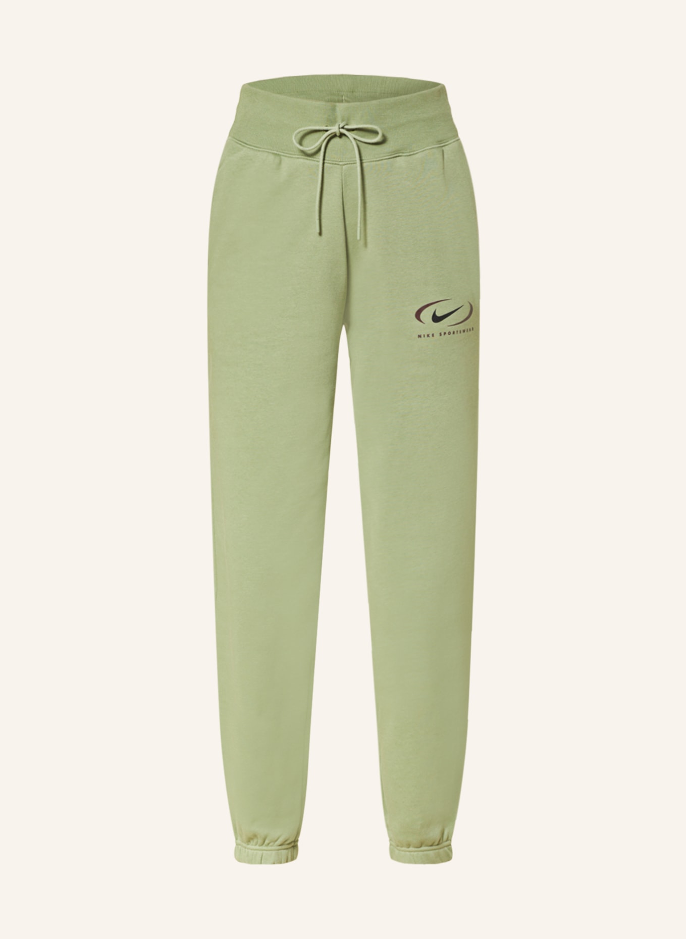 Nike Sweatpants PHOENIX FLEECE in light green