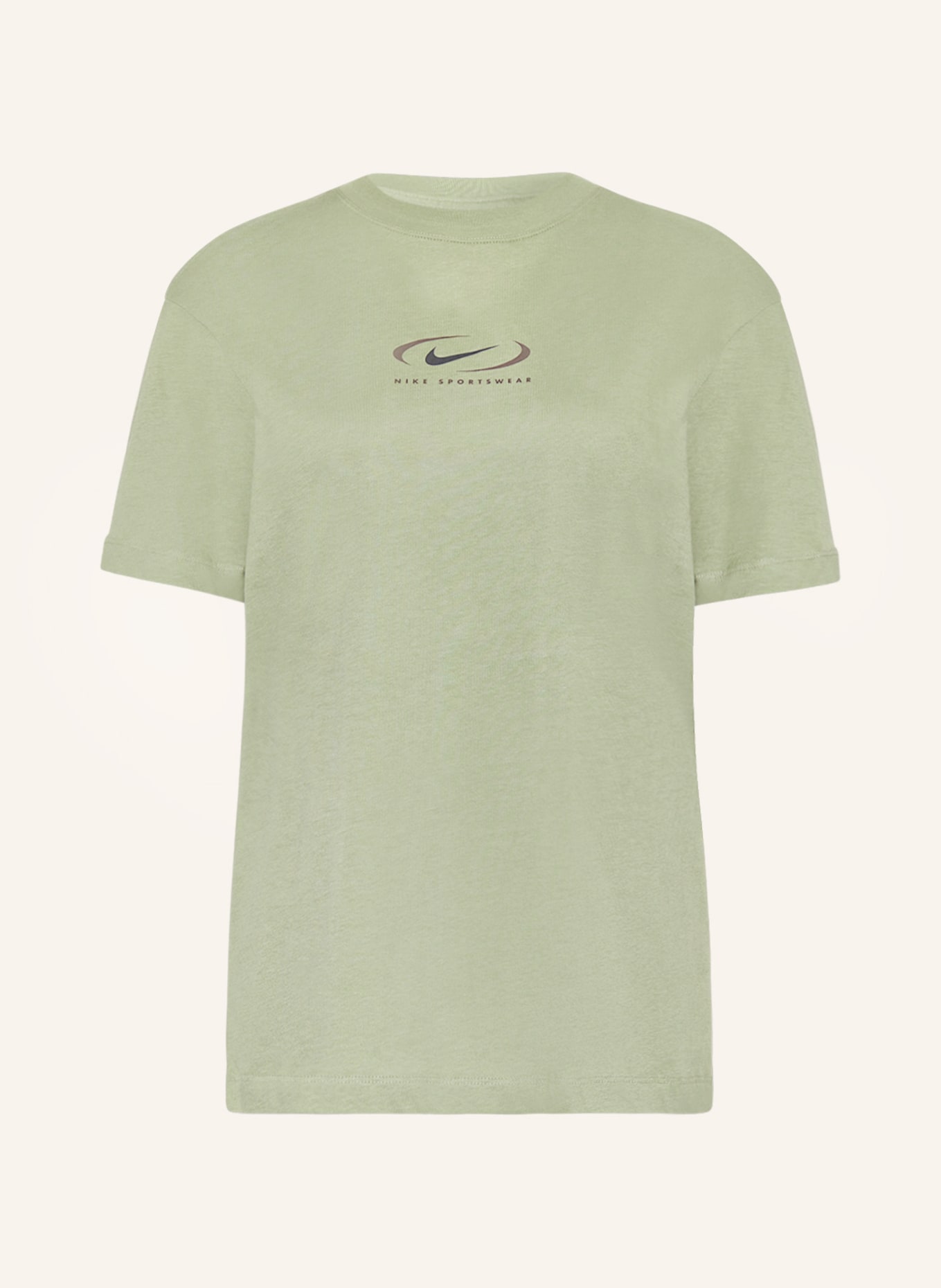 Nike T-shirt, Color: LIGHT GREEN (Image 1)