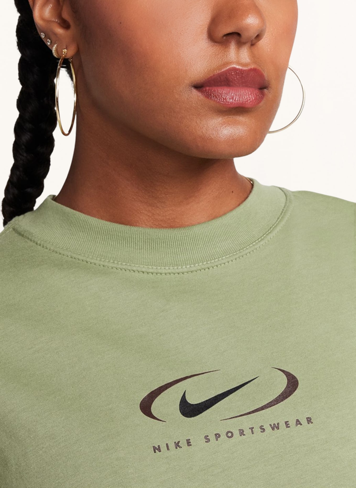 Nike Tričko, Barva: SVĚTLE ZELENÁ (Obrázek 4)