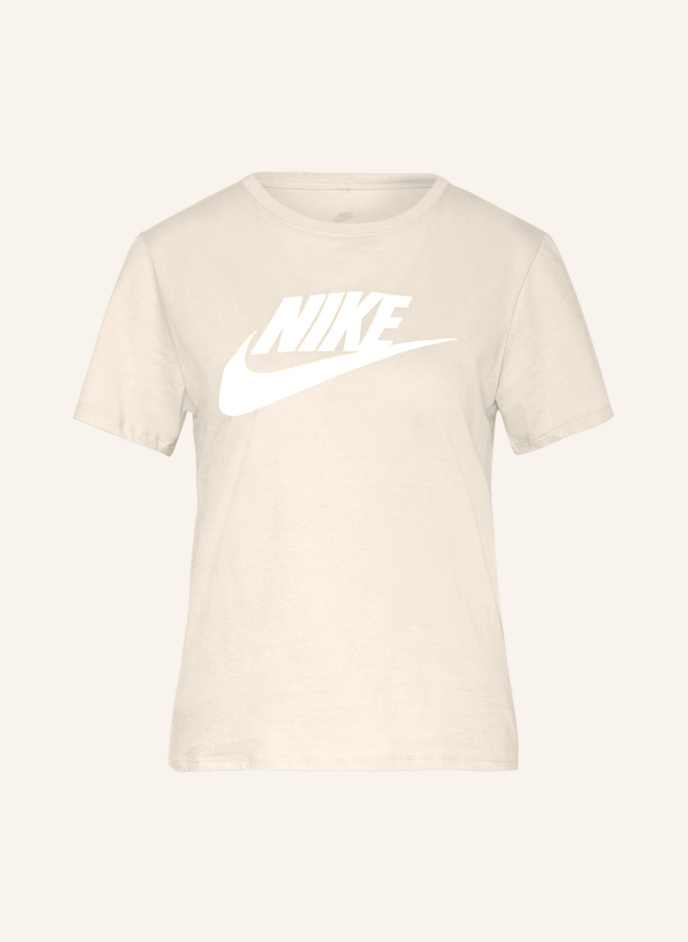 Nike T-Shirt SPORTSWEAR ESSENTIALS, Farbe: HELLBRAUN/ WEISS(Bild null)