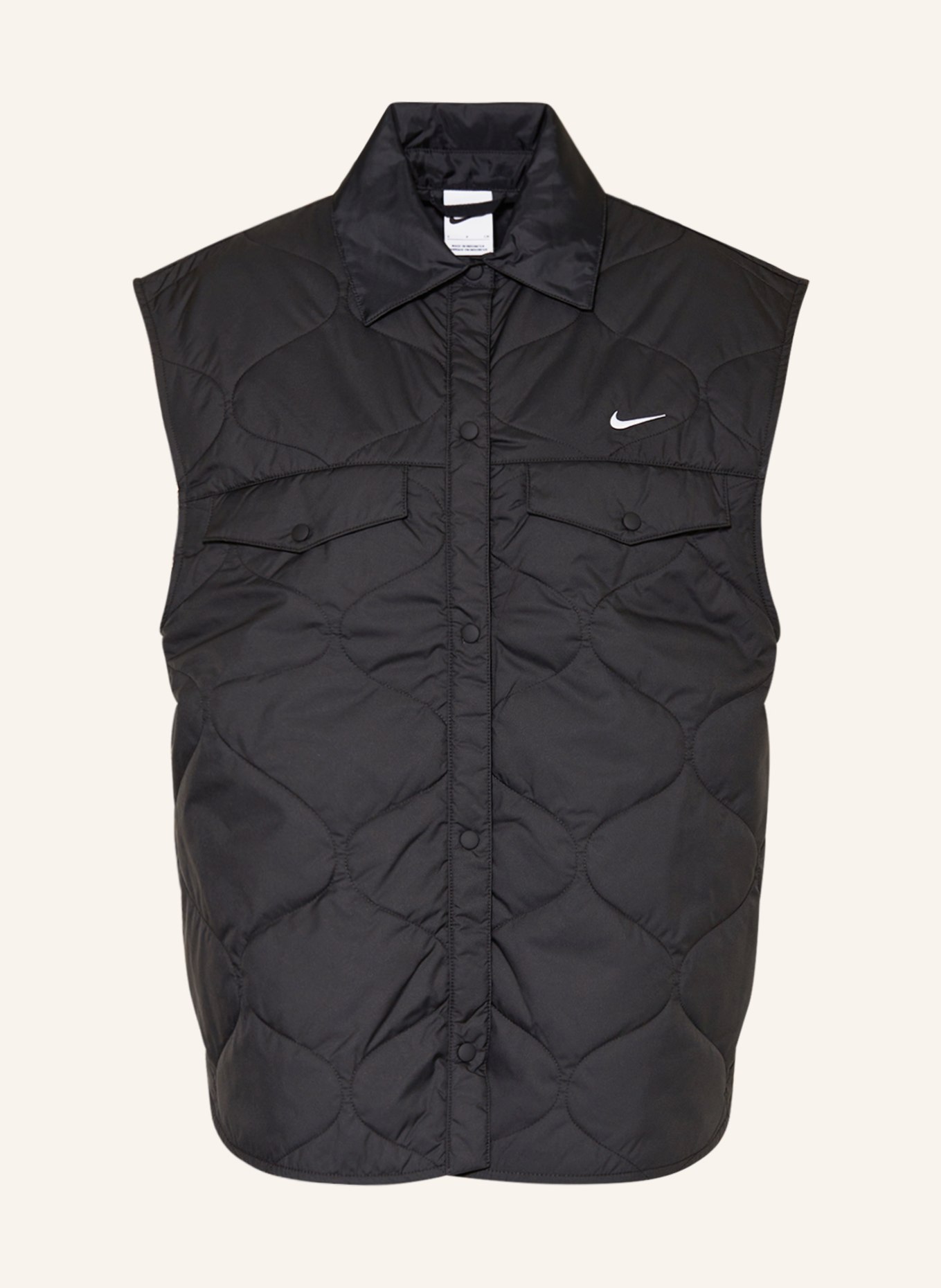 Nike Quilted vest SPORTSWEAR ESSENTIALS, Color: BLACK (Image 1)