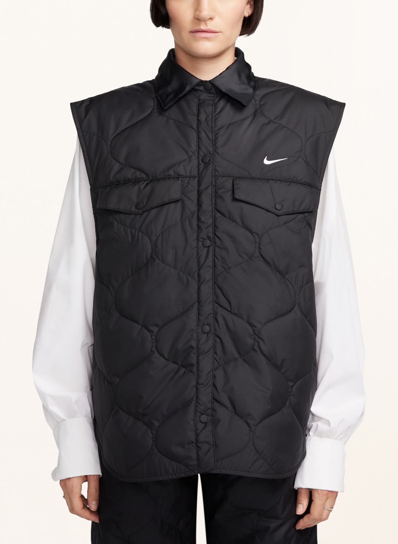Nike Quilted vest SPORTSWEAR ESSENTIALS, Color: BLACK (Image 4)