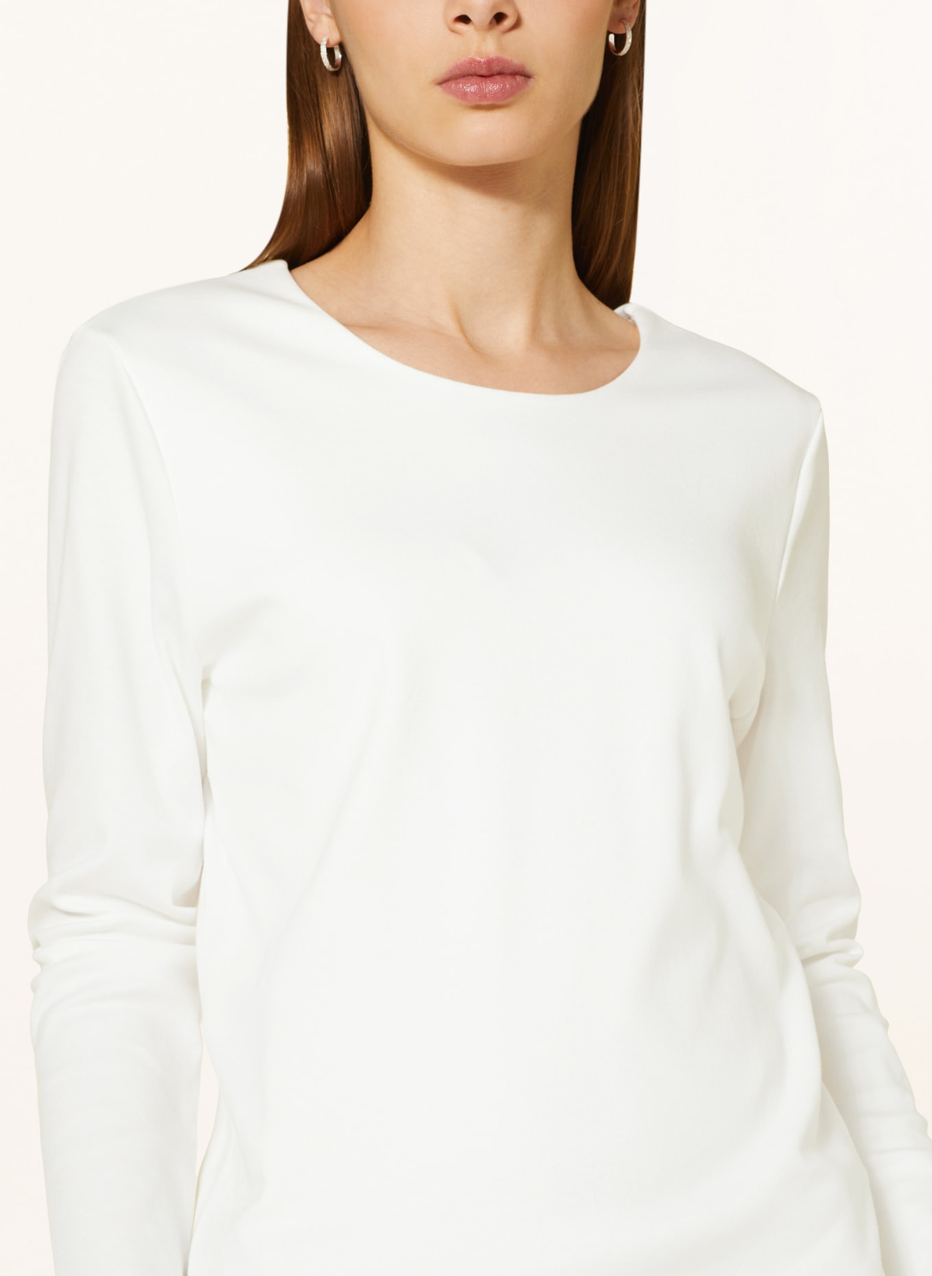 ZAÍDA Long sleeve shirt, Color: ECRU (Image 4)