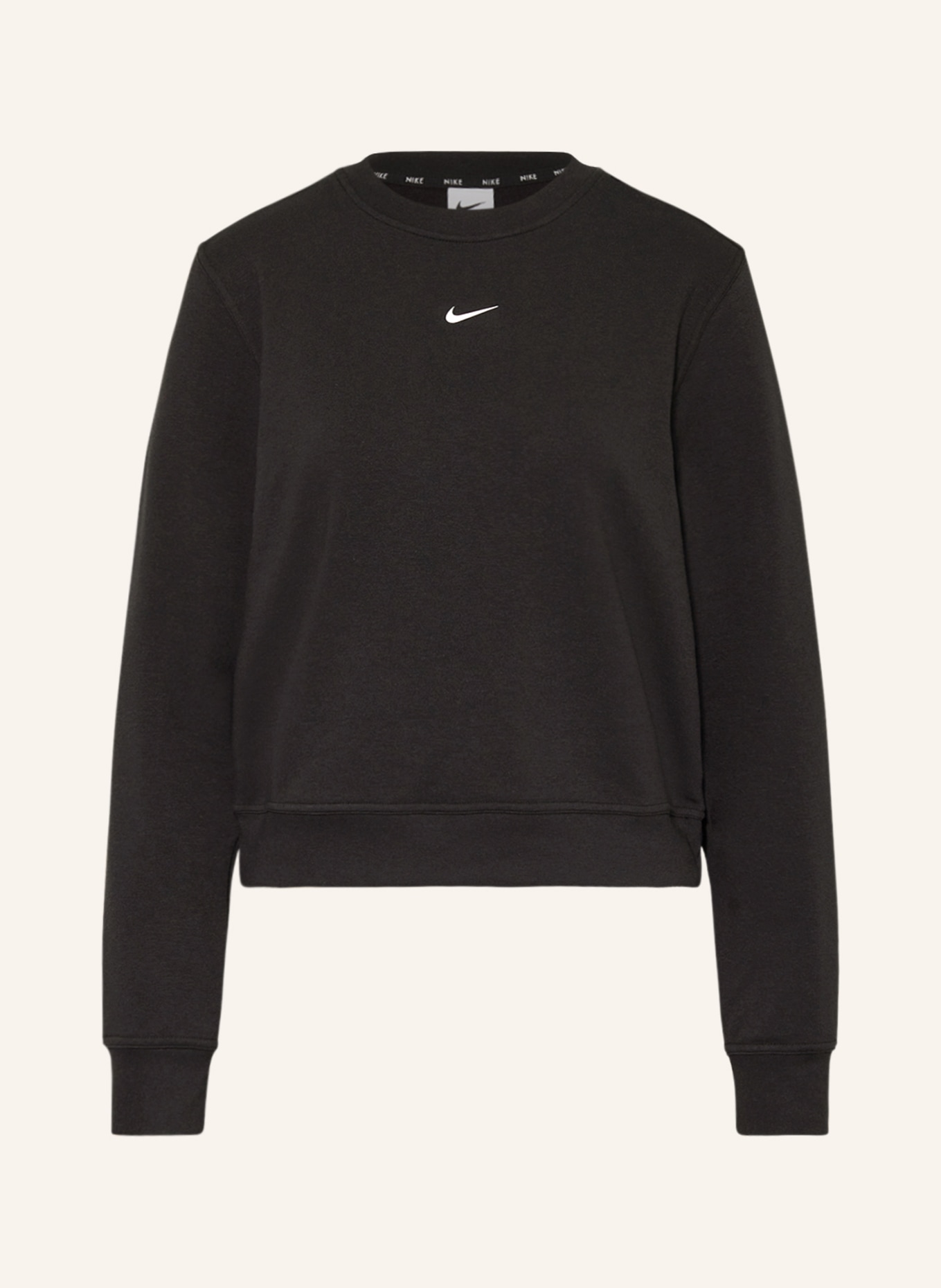 Nike Sweatshirt DRI-FIT ONE, Color: BLACK (Image 1)