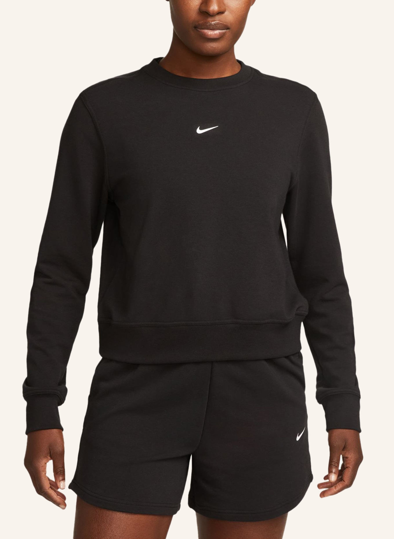 Nike Sweatshirt DRI-FIT ONE, Color: BLACK (Image 4)