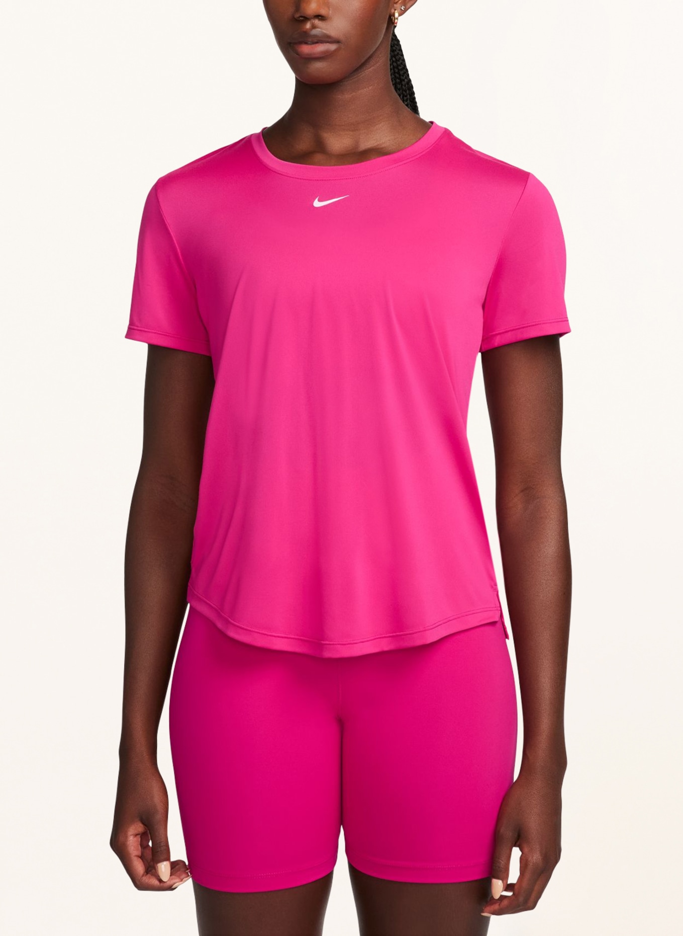 Nike T-shirt Dri-FIT ONE, Kolor: MOCNORÓŻOWY (Obrazek 2)