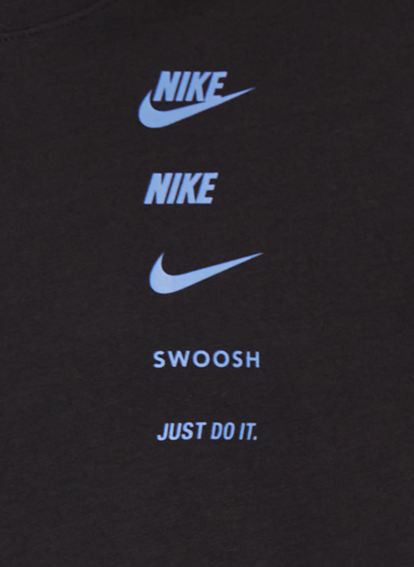 Nike Tričko SPORTSWEAR, Barva: ČERNÁ/ FIALOVÁ (Obrázek 3)