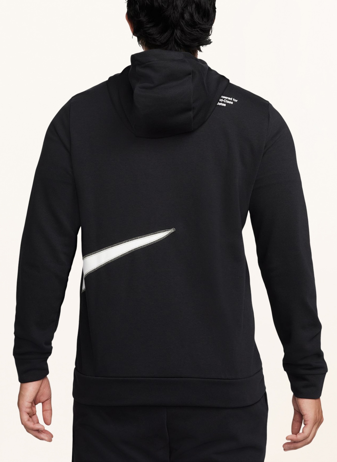 Nike Sweatjacke DRI-FIT, Farbe: SCHWARZ/ WEISS (Bild 3)