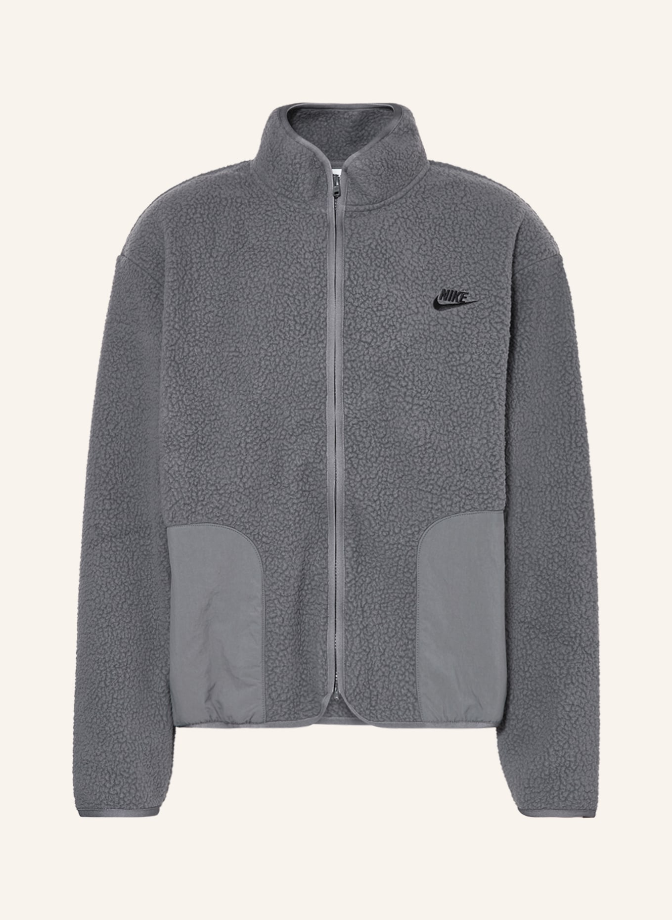 Nike Fleece jacket CLUB, Color: GRAY (Image 1)