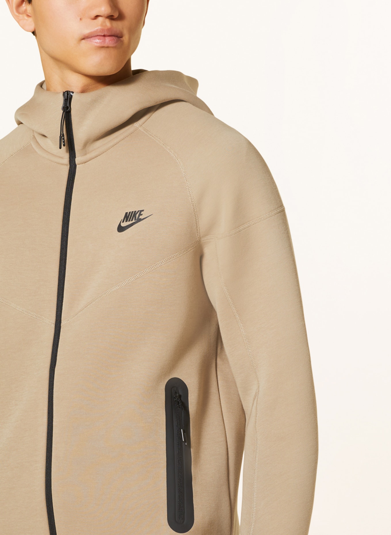 Nike Training jacket SPORTSWEAR TECH FLEECE, Color: KHAKI (Image 5)