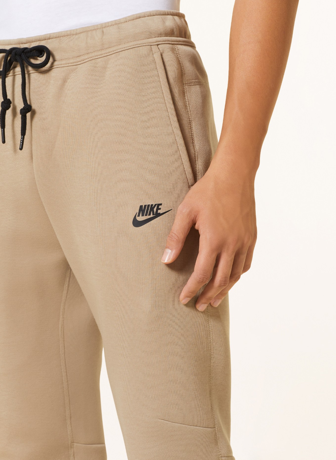 Nike Sweatpants, Color: BEIGE/ OLIVE/ BLACK (Image 5)