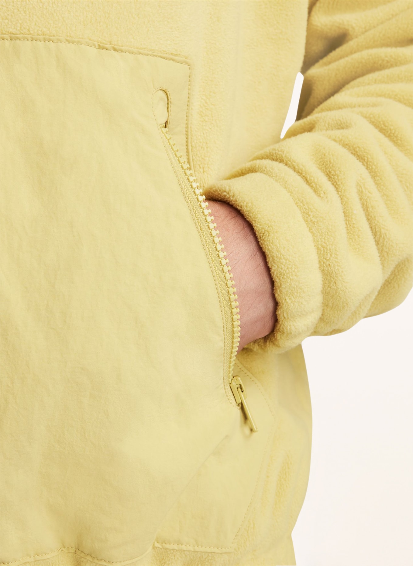 Nike Fleece hoodie CLUB, Color: LIGHT YELLOW (Image 5)