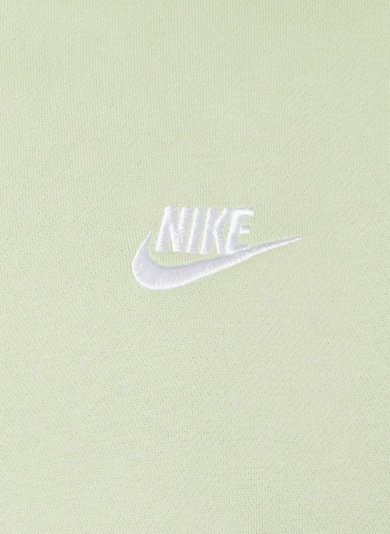 Nike Sweat-Troyer, Farbe: HELLGRÜN/ WEISS (Bild 3)