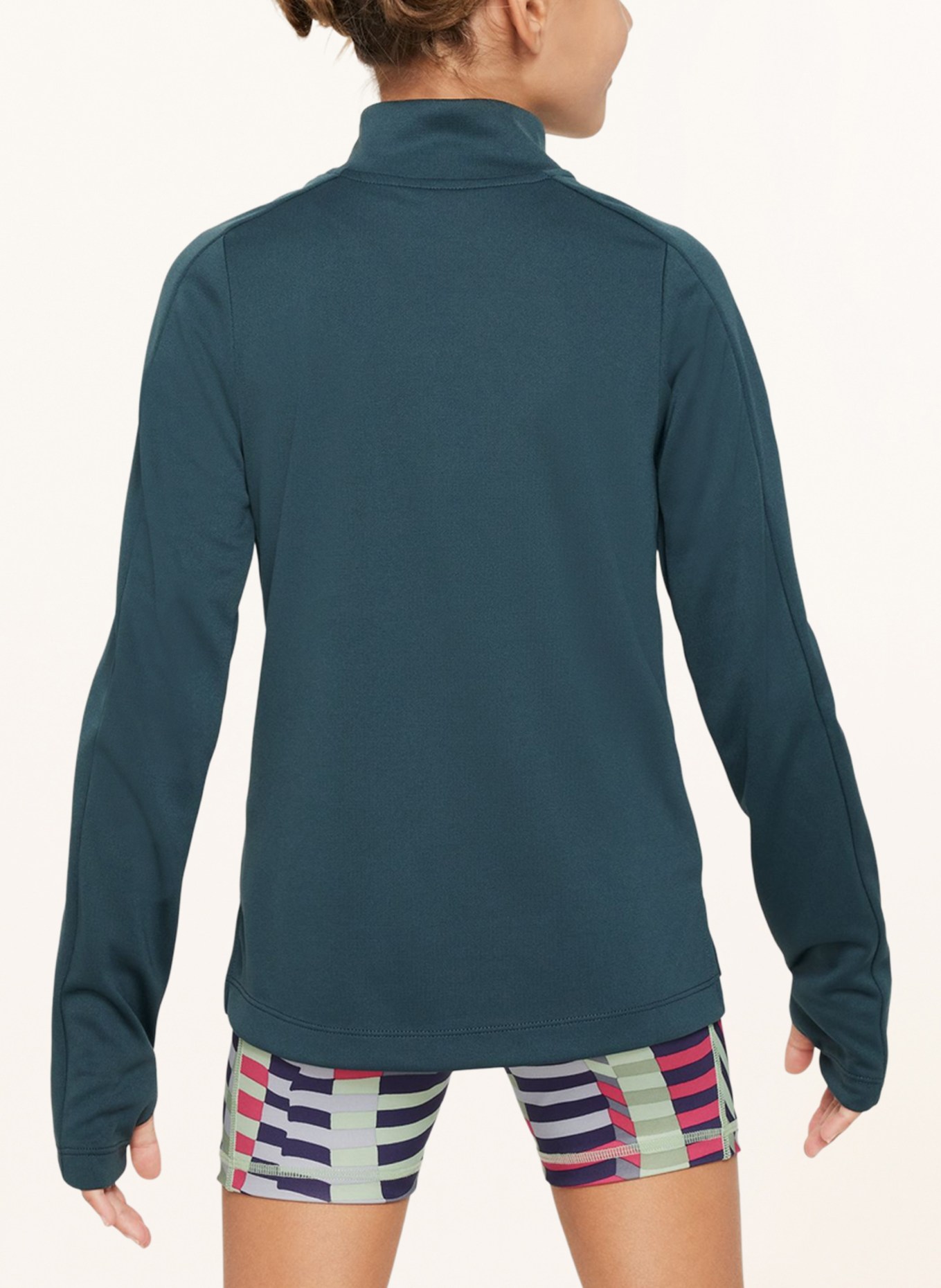 Nike Tričko s dlouhým rukávem DRI-FIT, Barva: PETROLEJOVÁ (Obrázek 5)