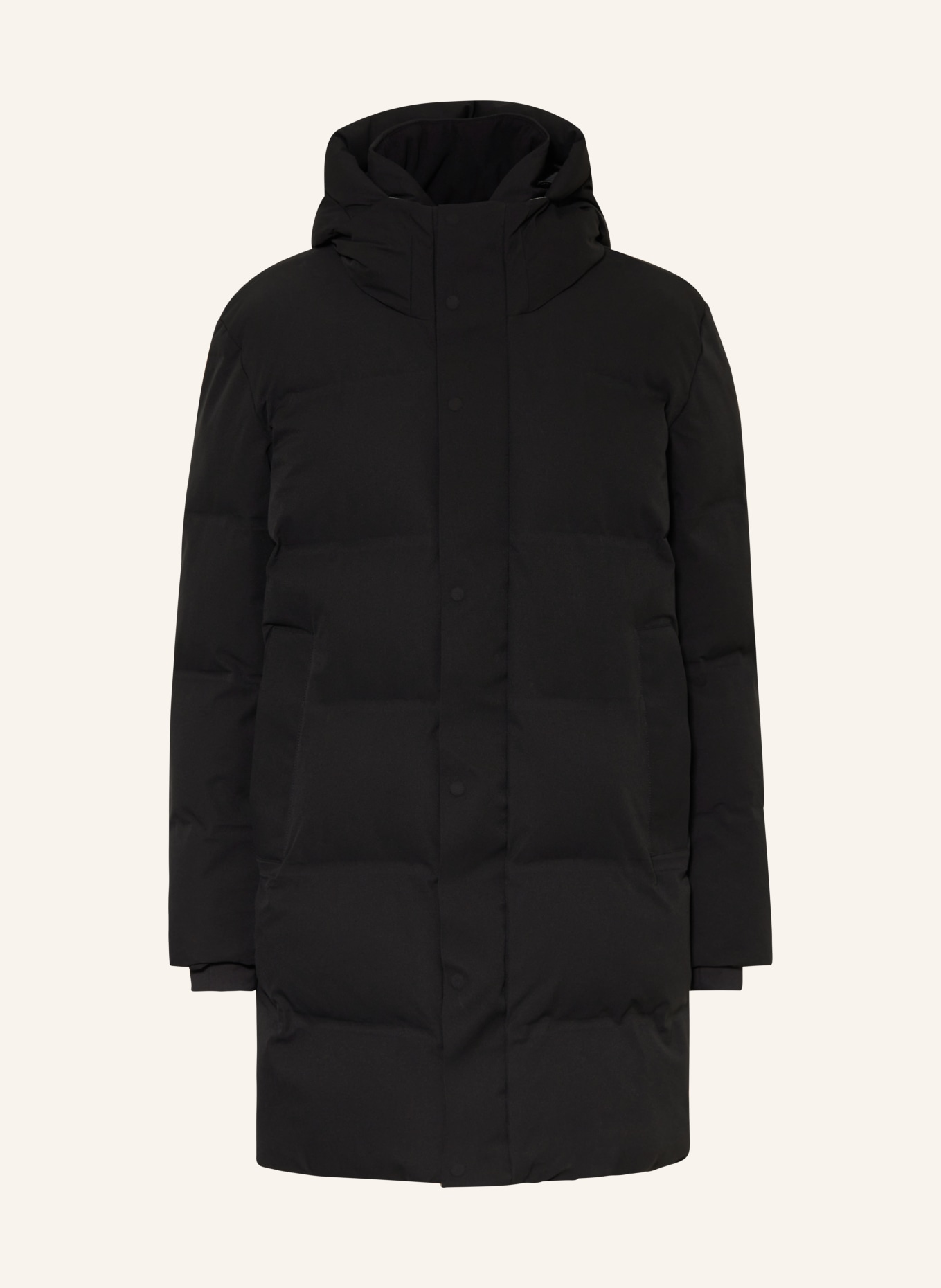 CINQUE Quilted coat CITHERMAL with DUPONT™ SORONA® insulation, Color: BLACK (Image 1)