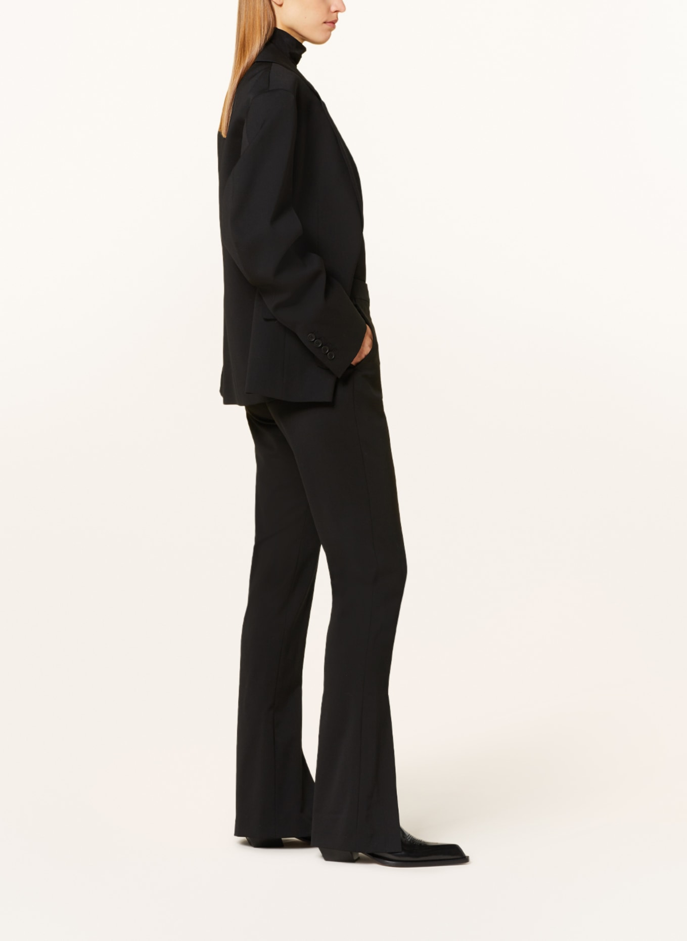 Off-White Trousers, Color: BLACK (Image 4)