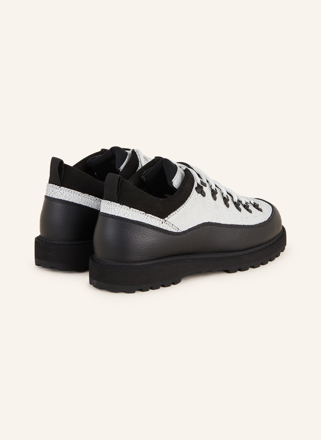 DIEMME Lace-Up shoes ROCCIA BASSO, Color: WHITE/ BLACK (Image 2)