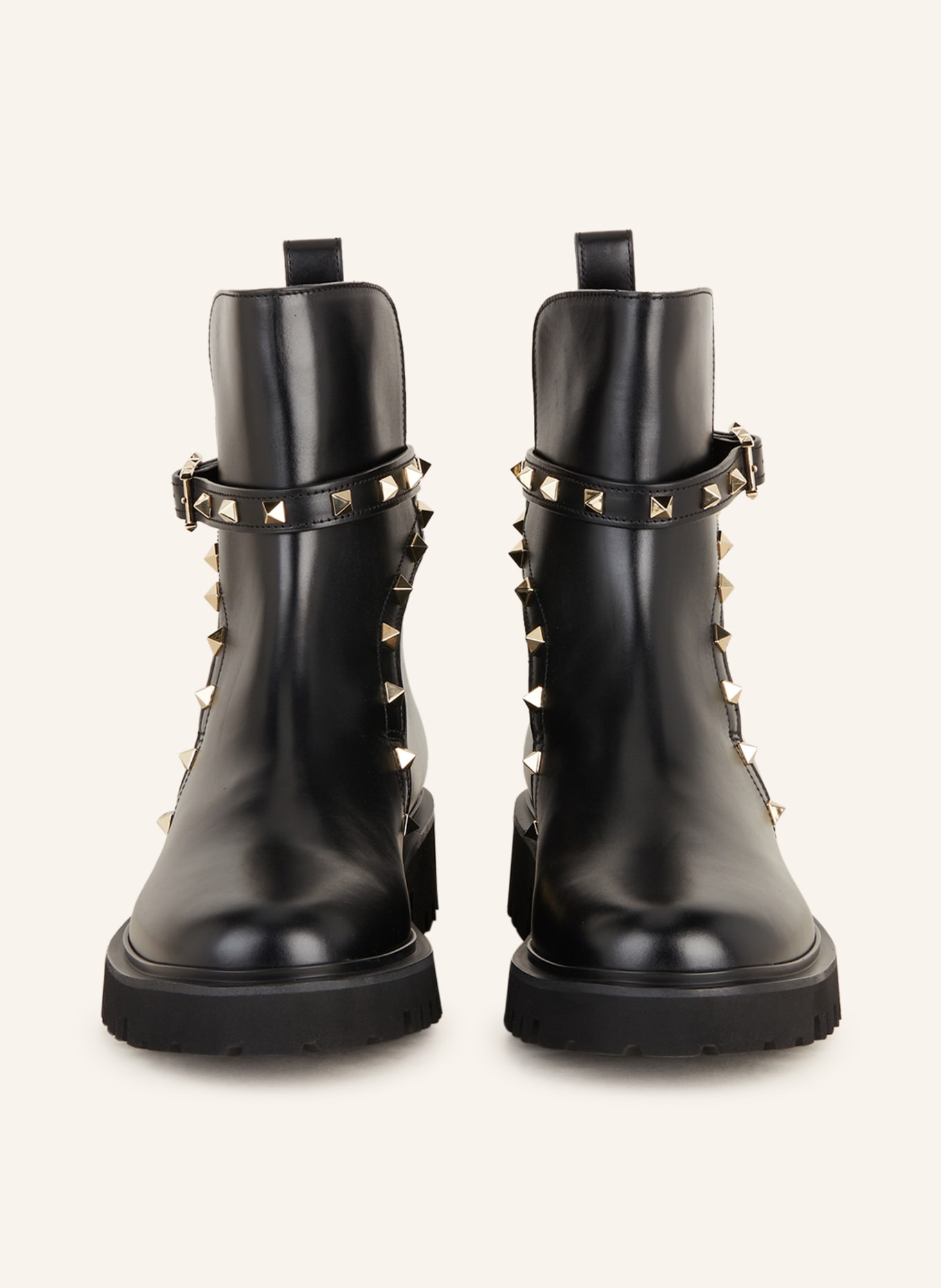 VALENTINO GARAVANI Boots ROCKSTUD, Color: BLACK (Image 3)