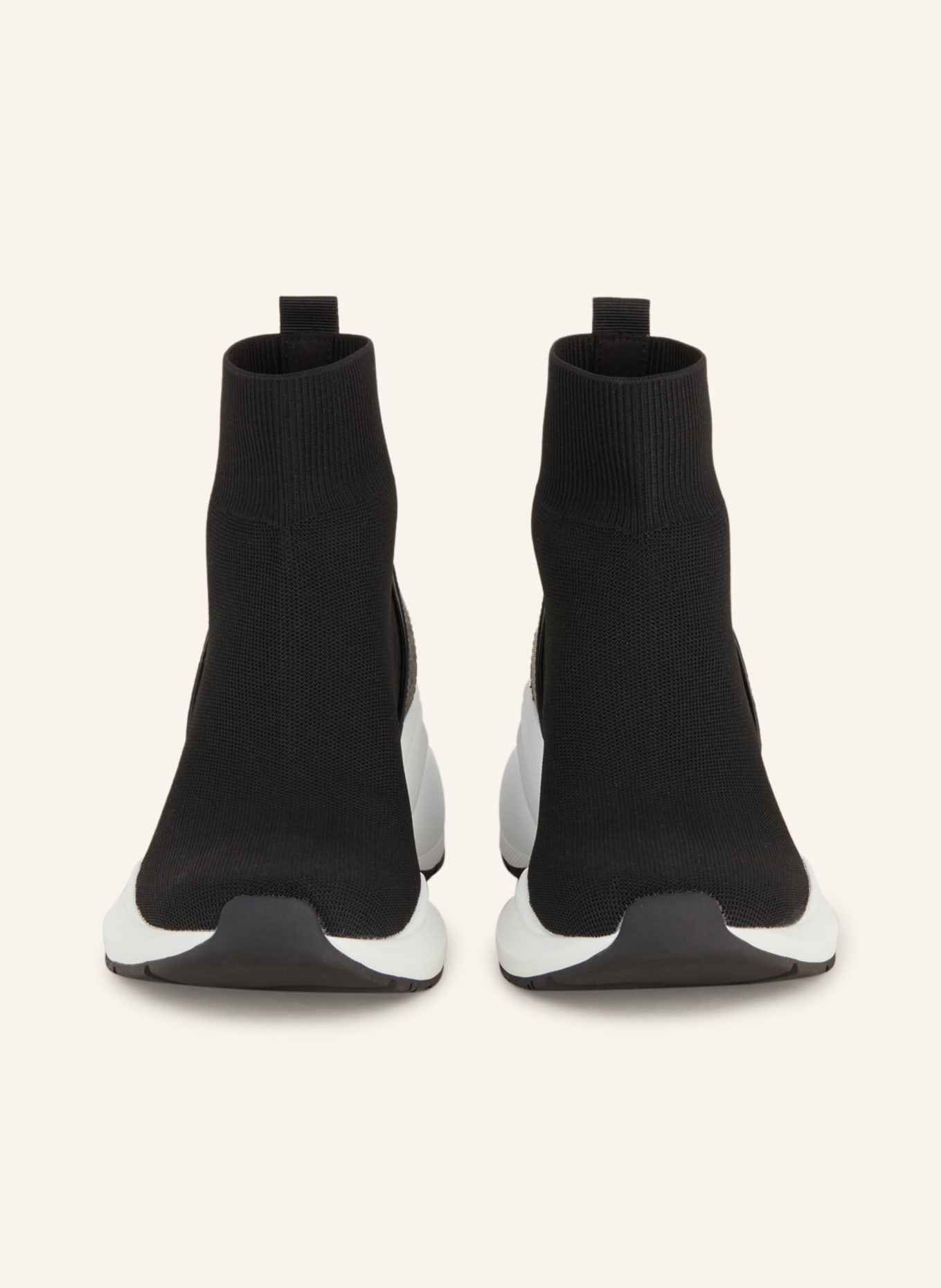 MICHAEL KORS Hightop-Sneaker, Farbe: 001 BLACK LEATHER (Bild 3)