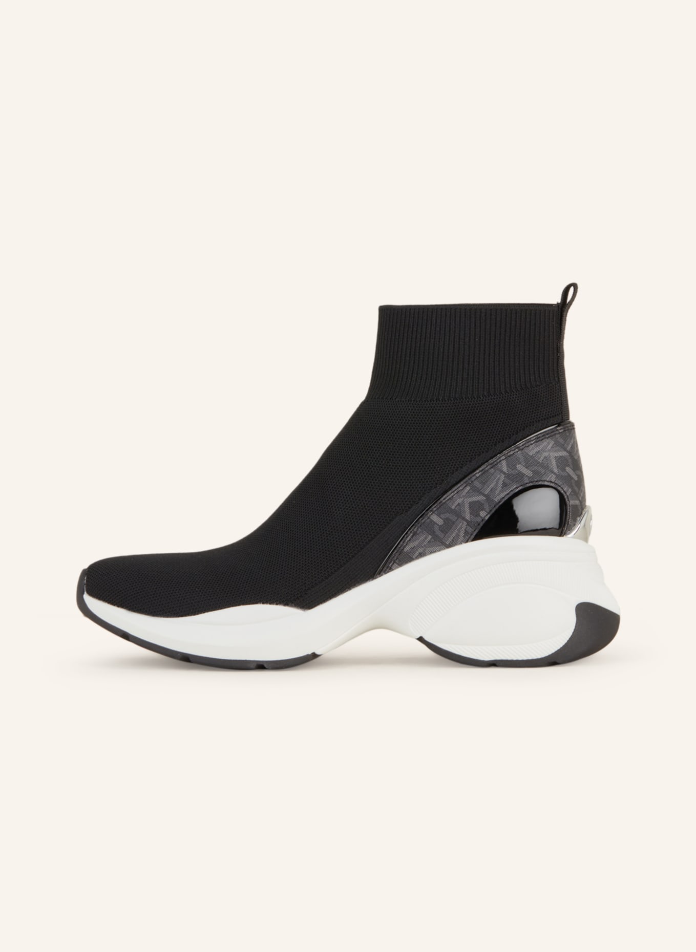 MICHAEL KORS High-top sneakers, Color: 001 BLACK LEATHER (Image 4)