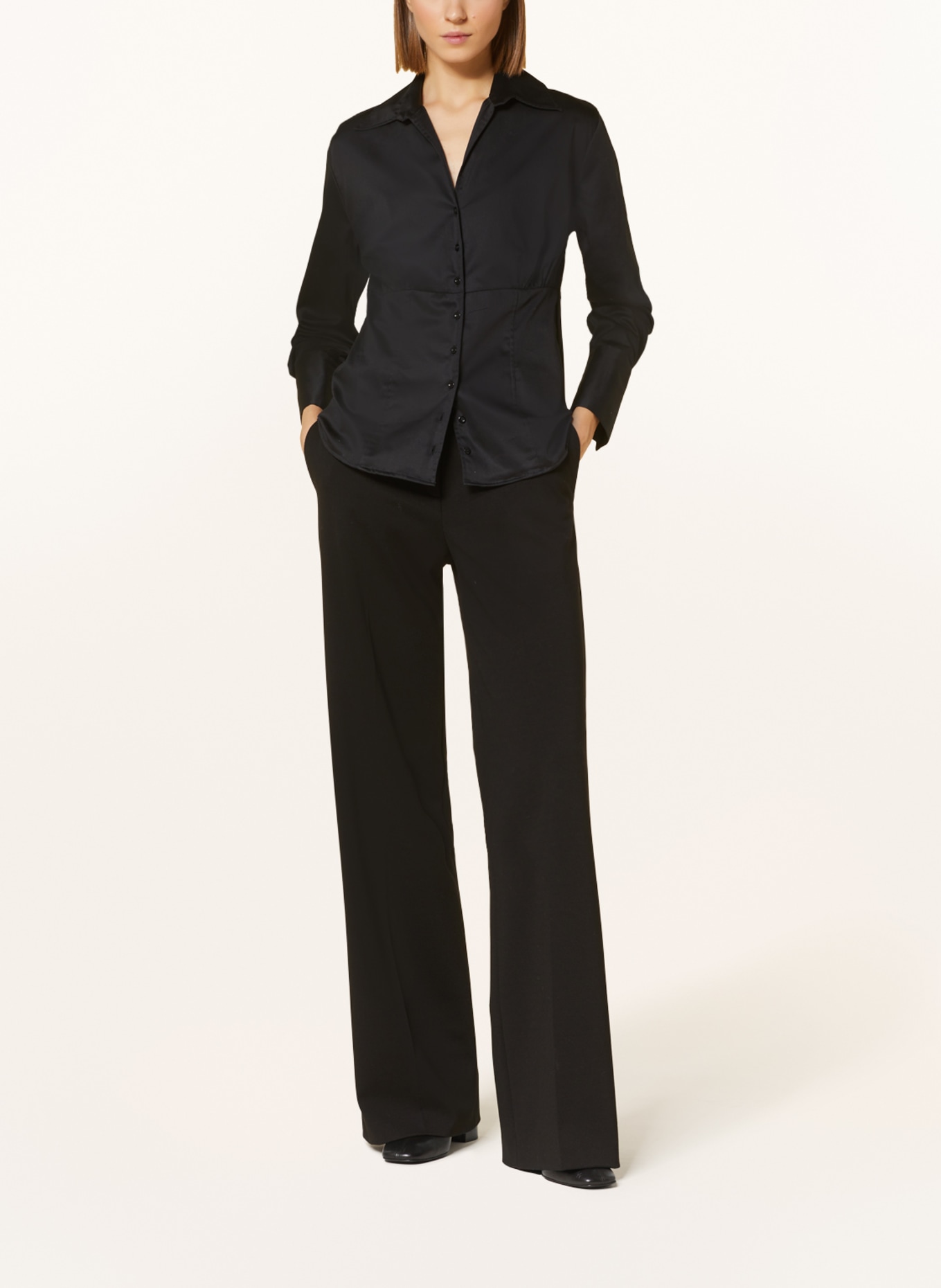 lilienfels Shirt blouse, Color: BLACK (Image 2)